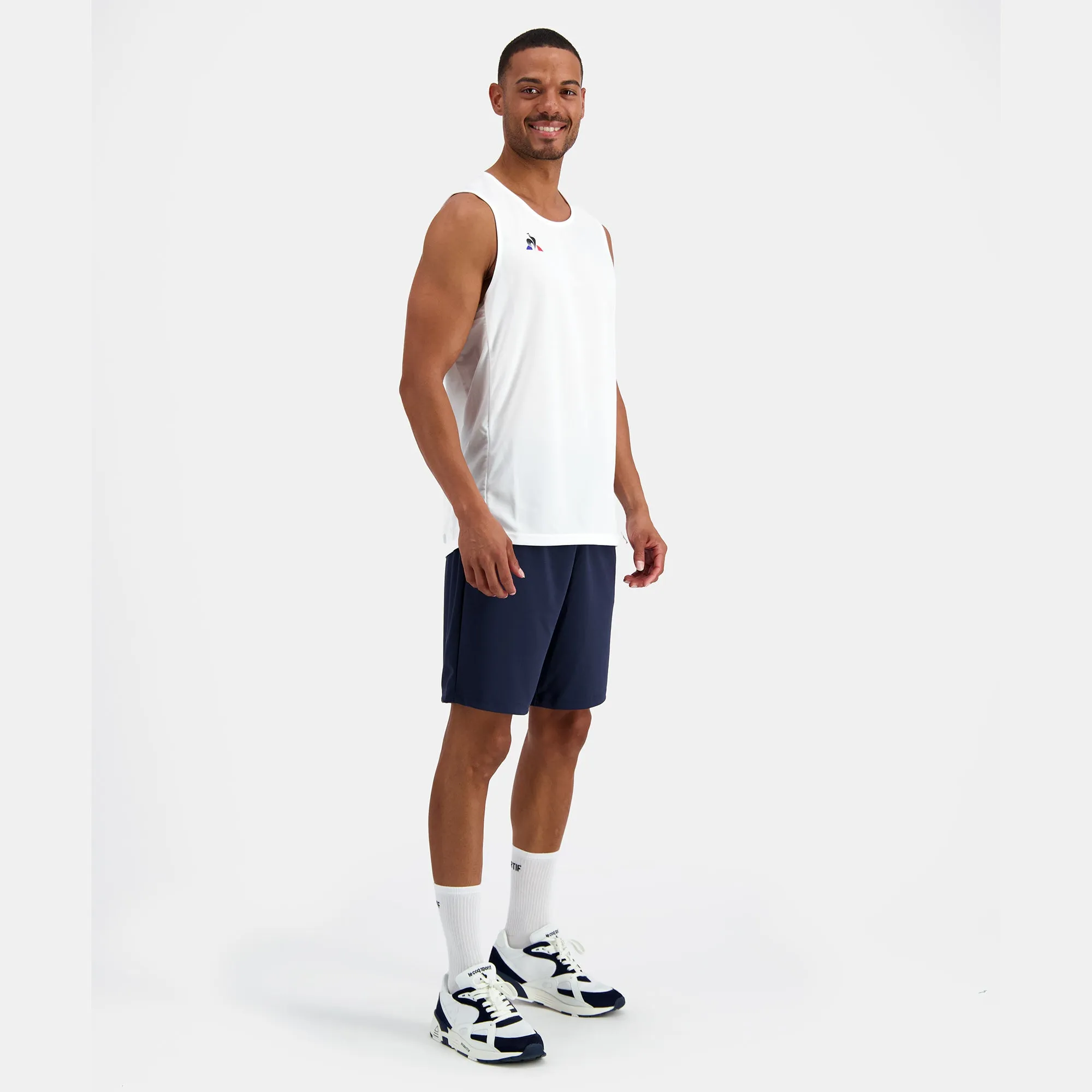 1921809-N°2 TRAINING Débardeur new optical white | Débardeur Homme sold by Le Coq Sportif product image thumbnail 3