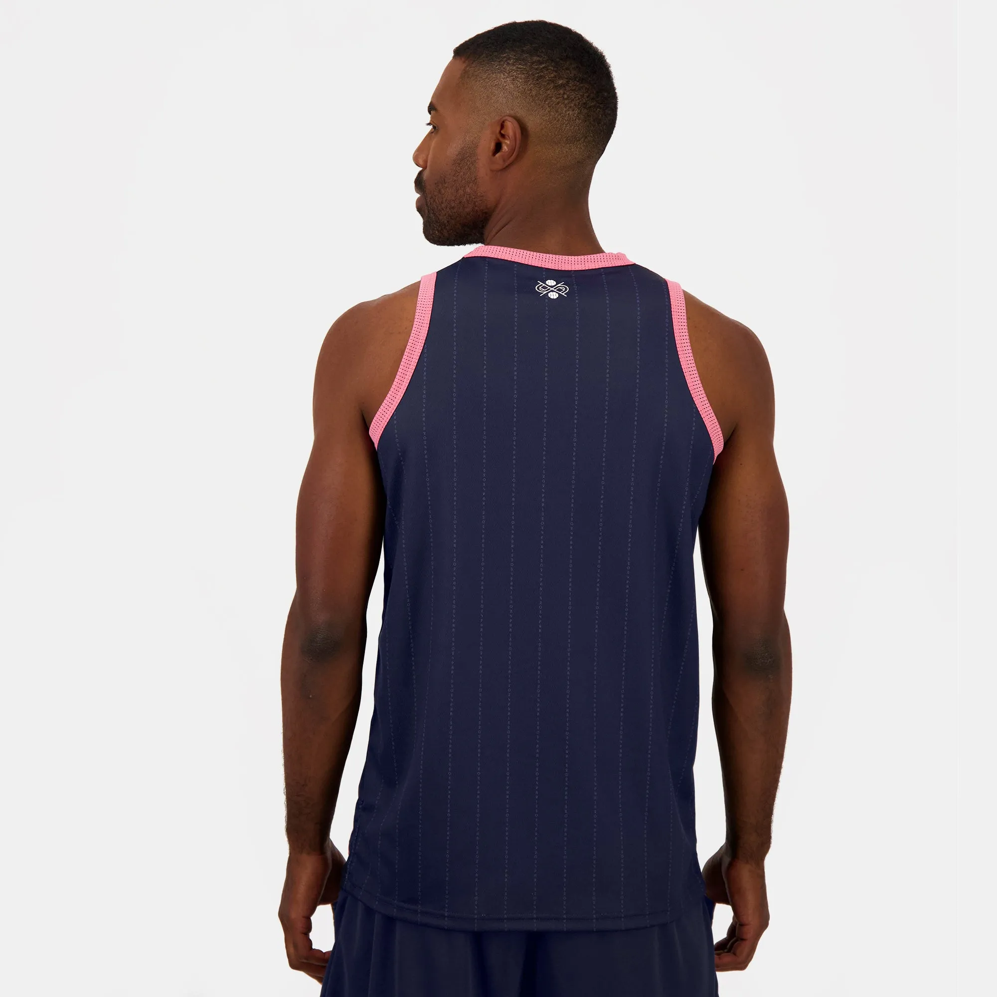 2410615-BASKET P24 Débardeur N°1 M bleu nuit | Débardeur Basketball Homme sold by Le Coq Sportif product image thumbnail 4