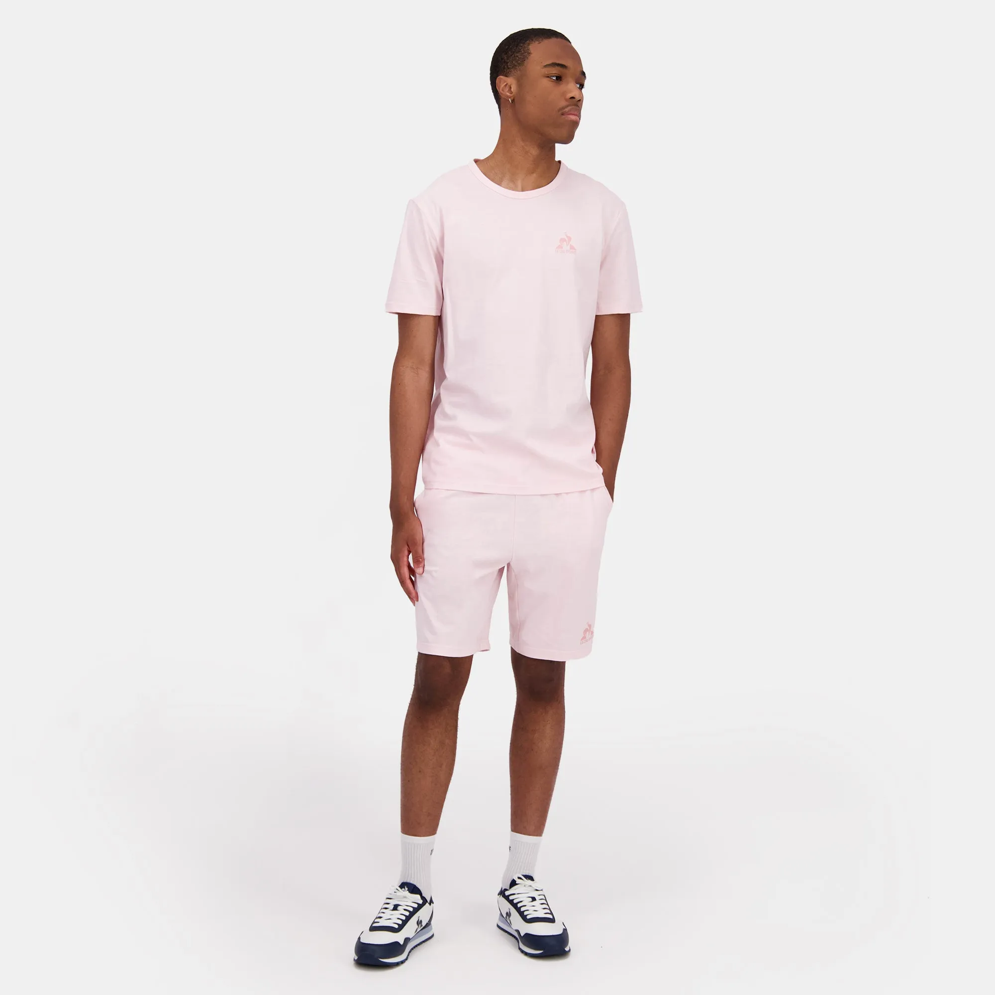 2423179-BAS Short N°1 M ballet slipper | Short rose clair Homme sold by Le Coq Sportif product image thumbnail 5