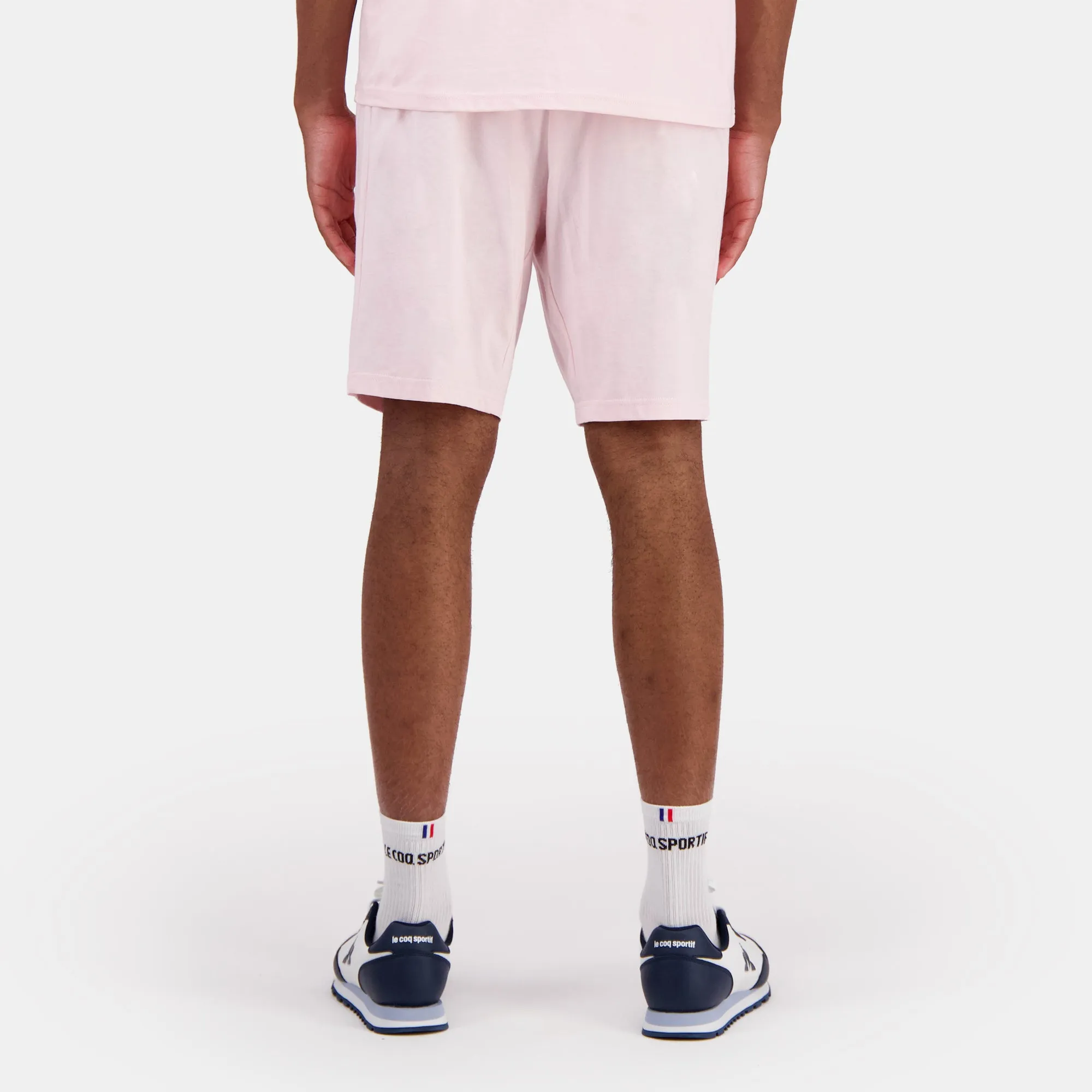 2423179-BAS Short N°1 M ballet slipper | Short rose clair Homme sold by Le Coq Sportif product image thumbnail 4