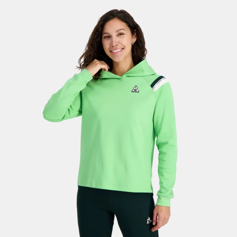 2410183-SAISON Hoody N°1 W greengage | Sweat à capuche Femme sold by Le Coq Sportif