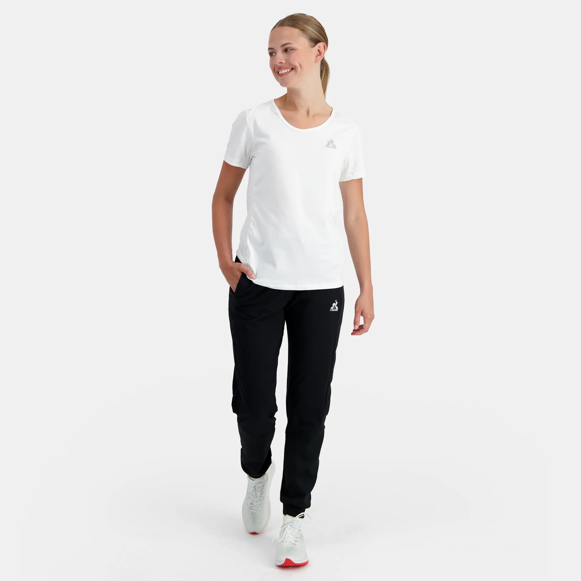 2310655-TRAINING LF Tee SS N°3 W new optical whi | T-shirt Femme sold by Le Coq Sportif product image thumbnail 5