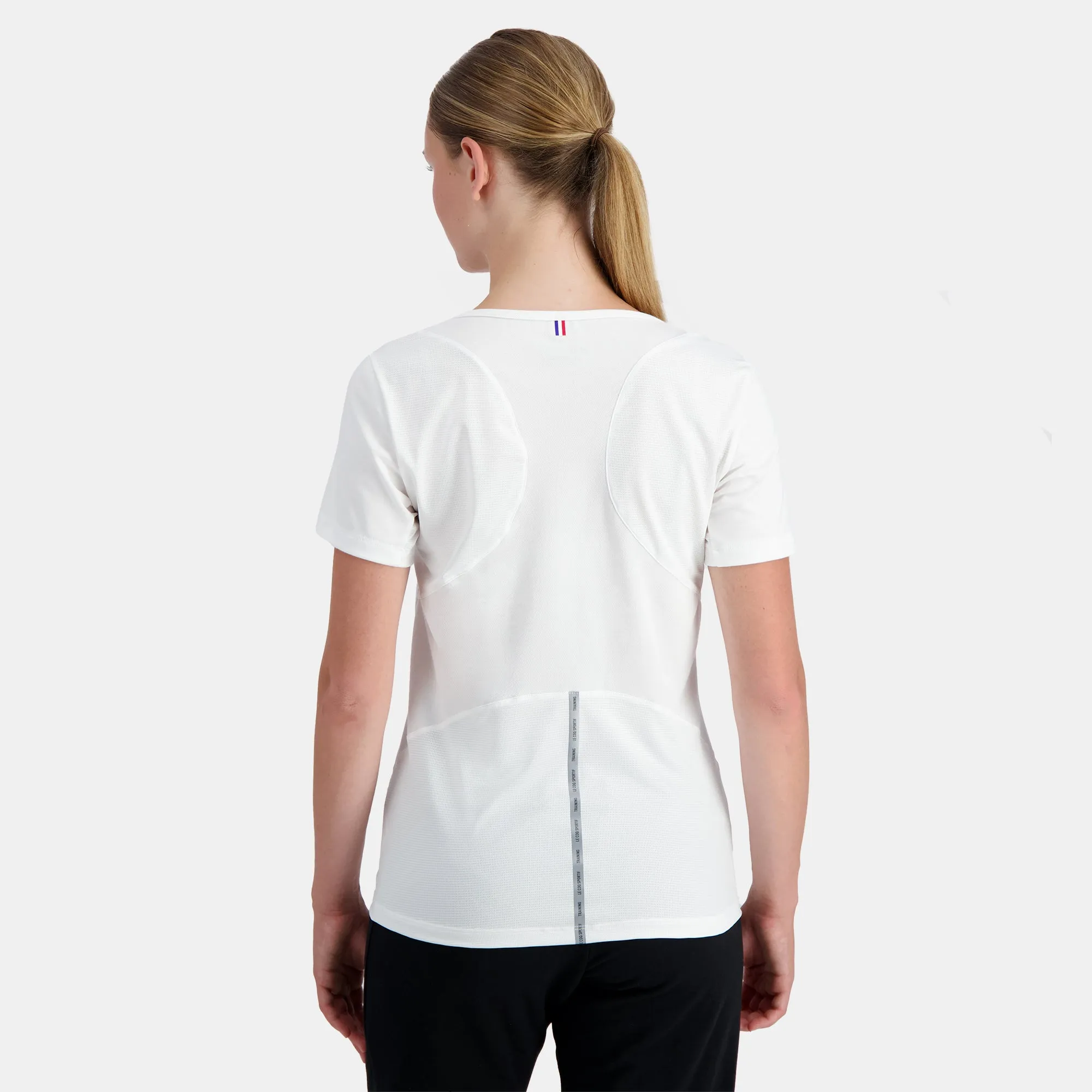 2310655-TRAINING LF Tee SS N°3 W new optical whi | T-shirt Femme sold by Le Coq Sportif product image thumbnail 4