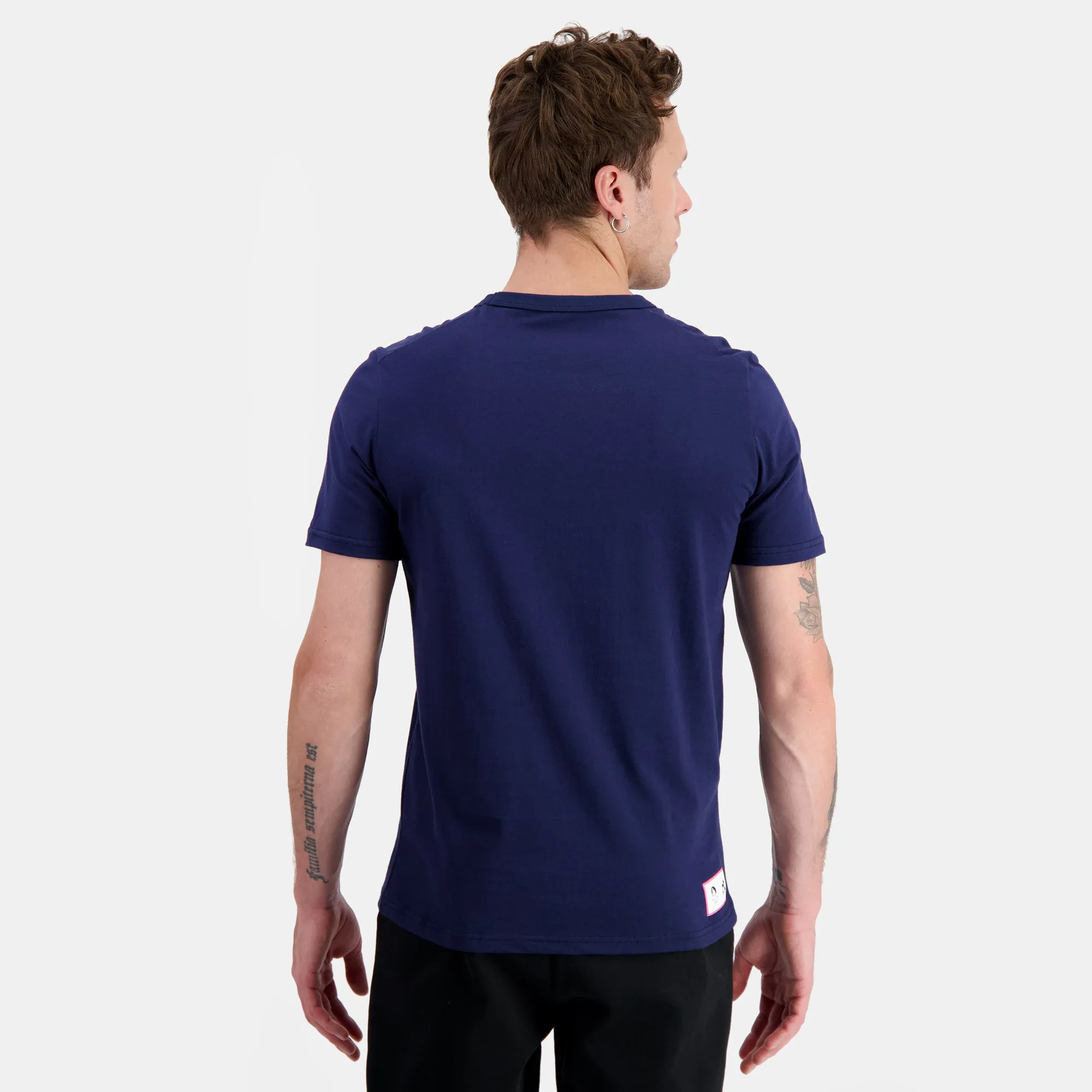 2411046-ESS P24 Tee SS N°2 M bleu nuit | T-shirt Homme sold by Le Coq Sportif product image thumbnail 4