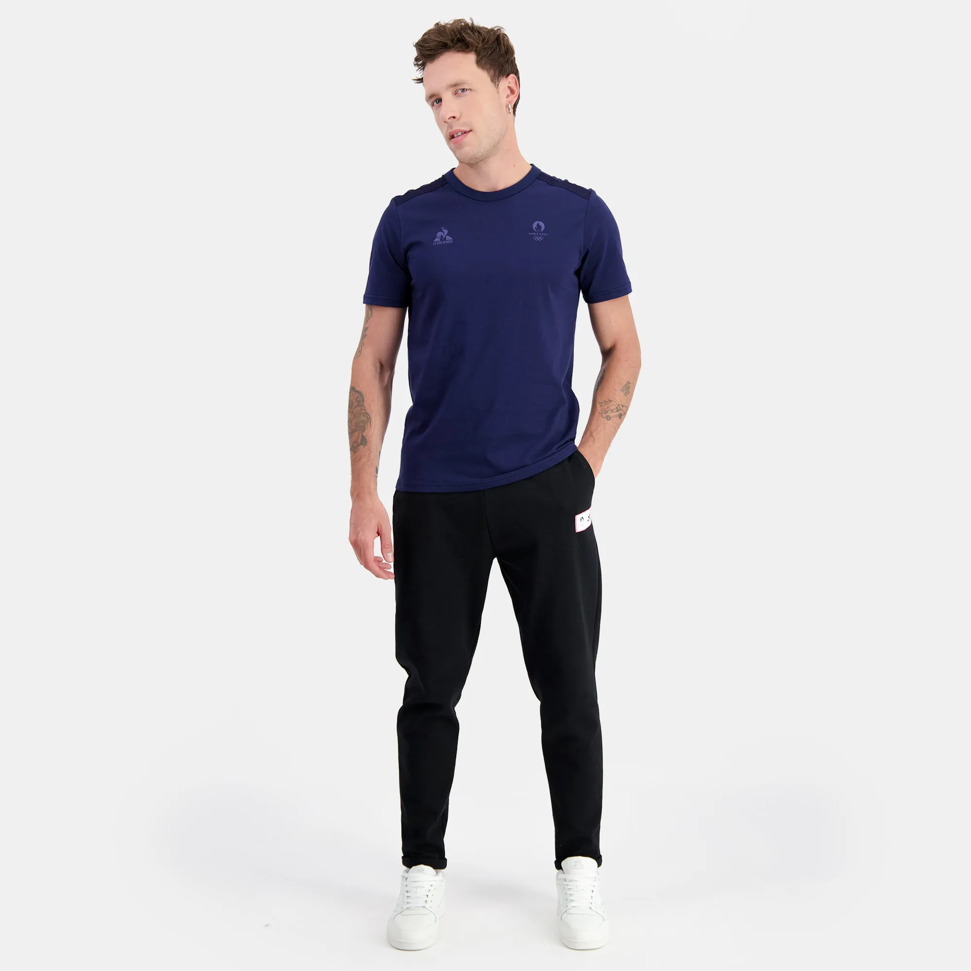 2411046-ESS P24 Tee SS N°2 M bleu nuit | T-shirt Homme sold by Le Coq Sportif product image thumbnail 5