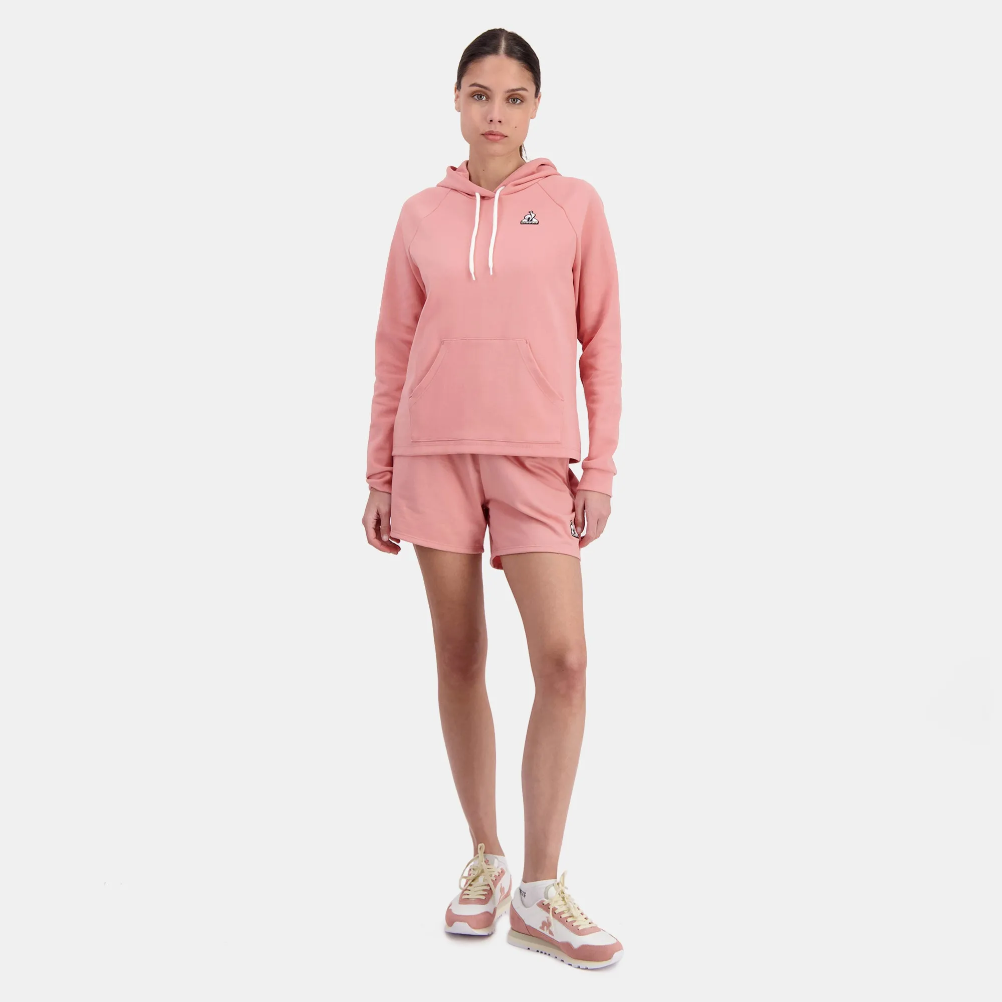2422047-ESS Hoody N°1 W rosette | Sweat à capuche Femme sold by Le Coq Sportif product image thumbnail 5
