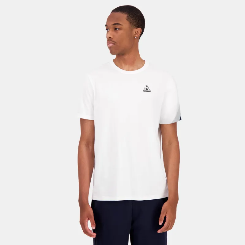 2422975-HERITAGE Tee SS N°1 M new optical white | T-shirt Homme sold by Le Coq Sportif