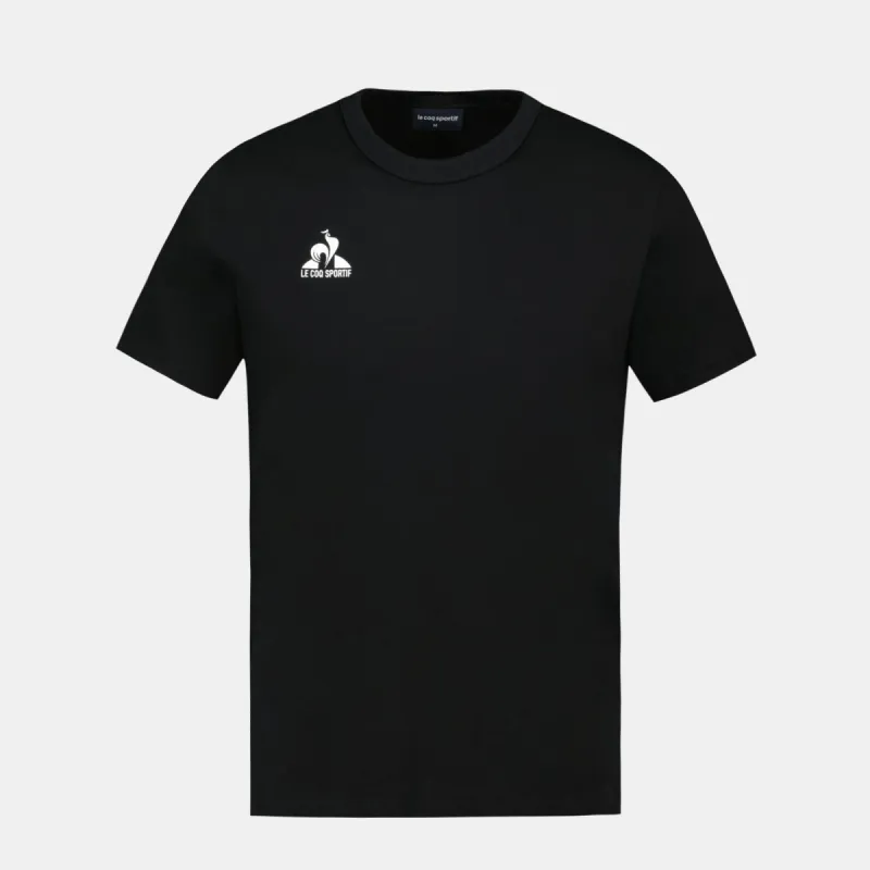2421675-PRESENTATION Tee SS N°1 M black | T-shirt Homme sold by Le Coq Sportif
