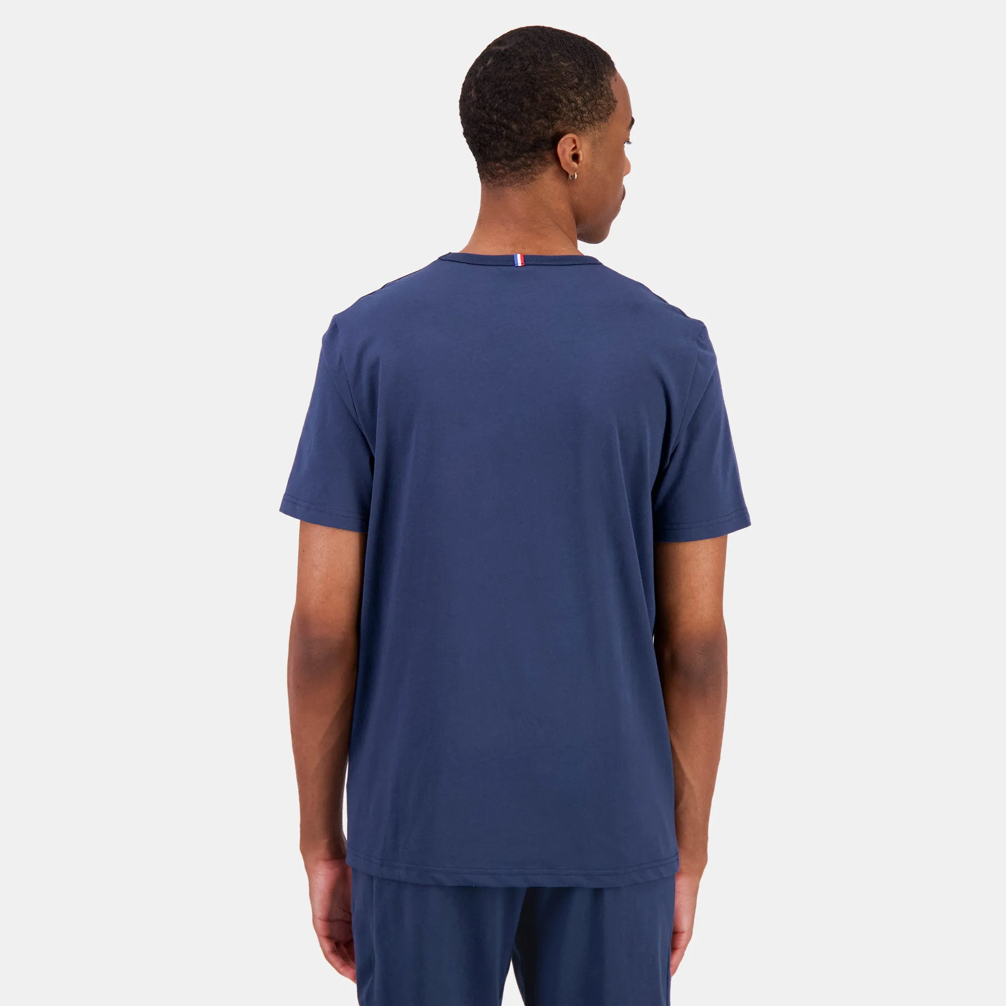 2423318-MONOCHROME Tee SS N°3 M blue light | T-shirt Homme sold by Le Coq Sportif product image thumbnail 4