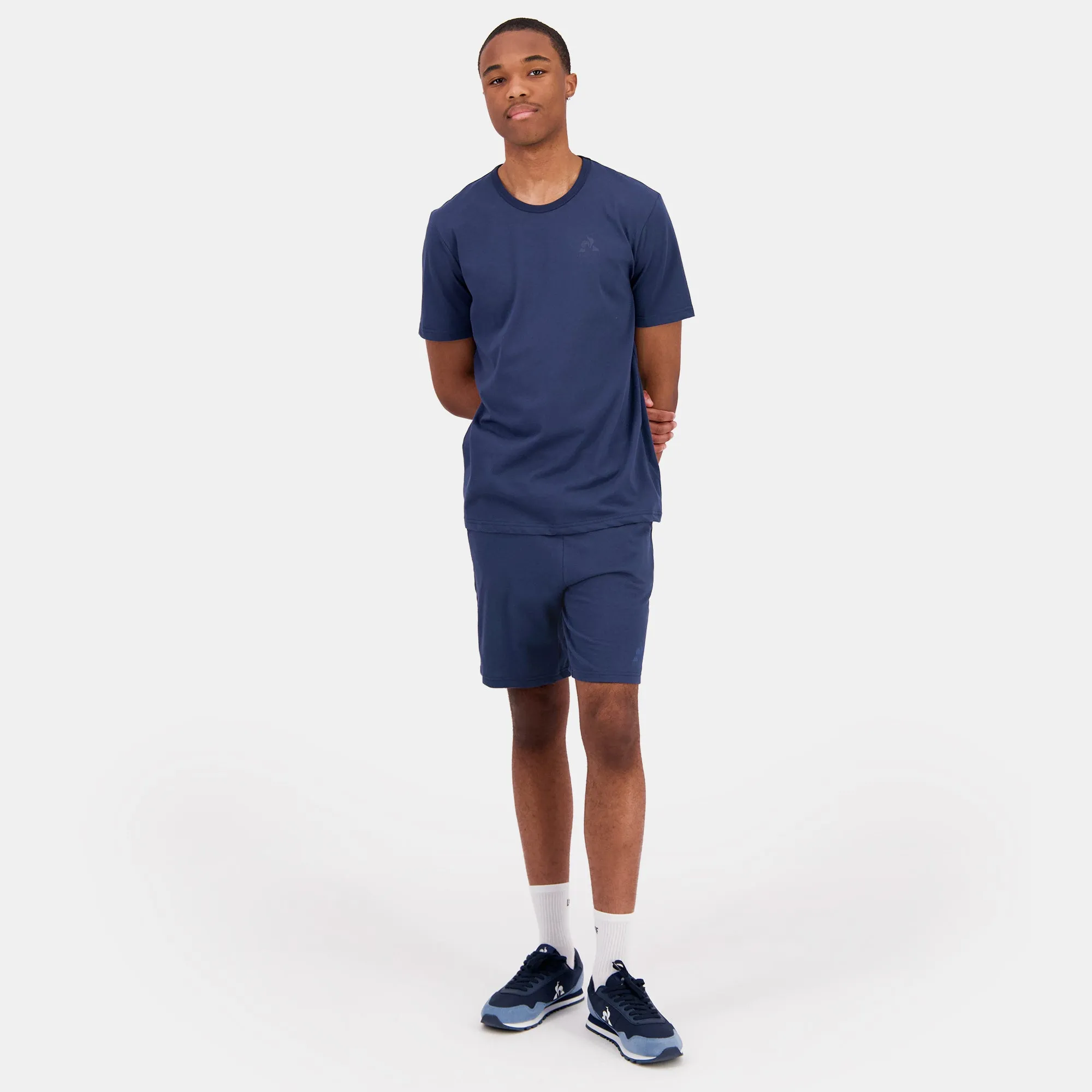 2423318-MONOCHROME Tee SS N°3 M blue light | T-shirt Homme sold by Le Coq Sportif product image thumbnail 5
