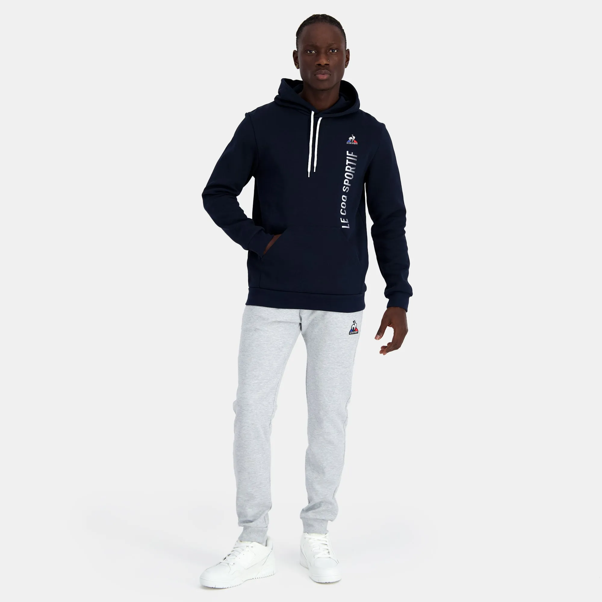2410253-BAT Hoody N°1 M sky captain | Sweat à capuche Unisexe sold by Le Coq Sportif product image thumbnail 3