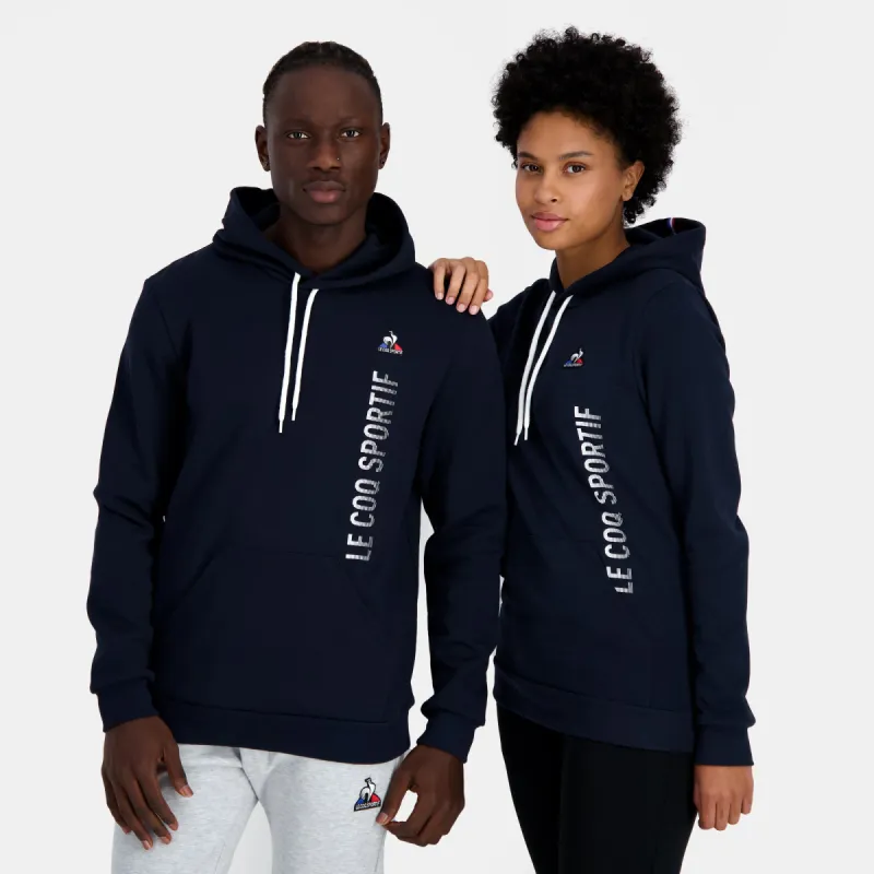 2410253-BAT Hoody N°1 M sky captain | Sweat à capuche Unisexe sold by Le Coq Sportif