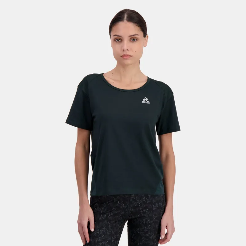 2410005-TRAINING LF Tee SS N°4 W scarab | T-shirt Femme sold by Le Coq Sportif
