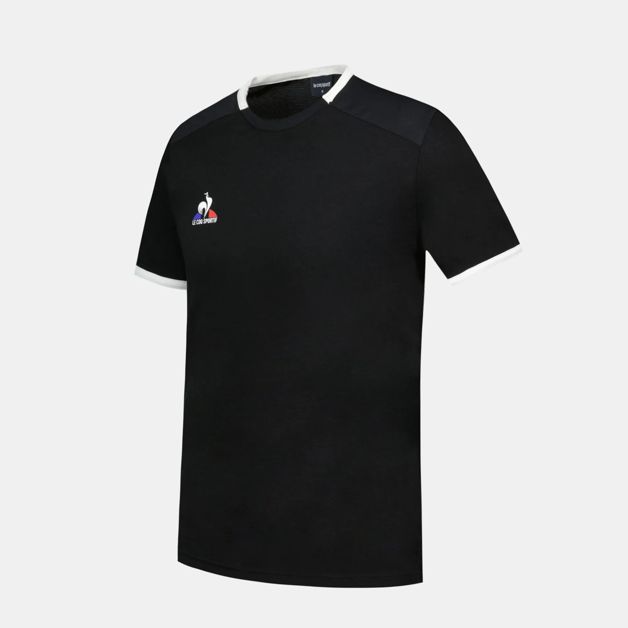2421620-TENNIS Tee SS N°5 M black | T-shirt Homme sold by Le Coq Sportif product image thumbnail 3