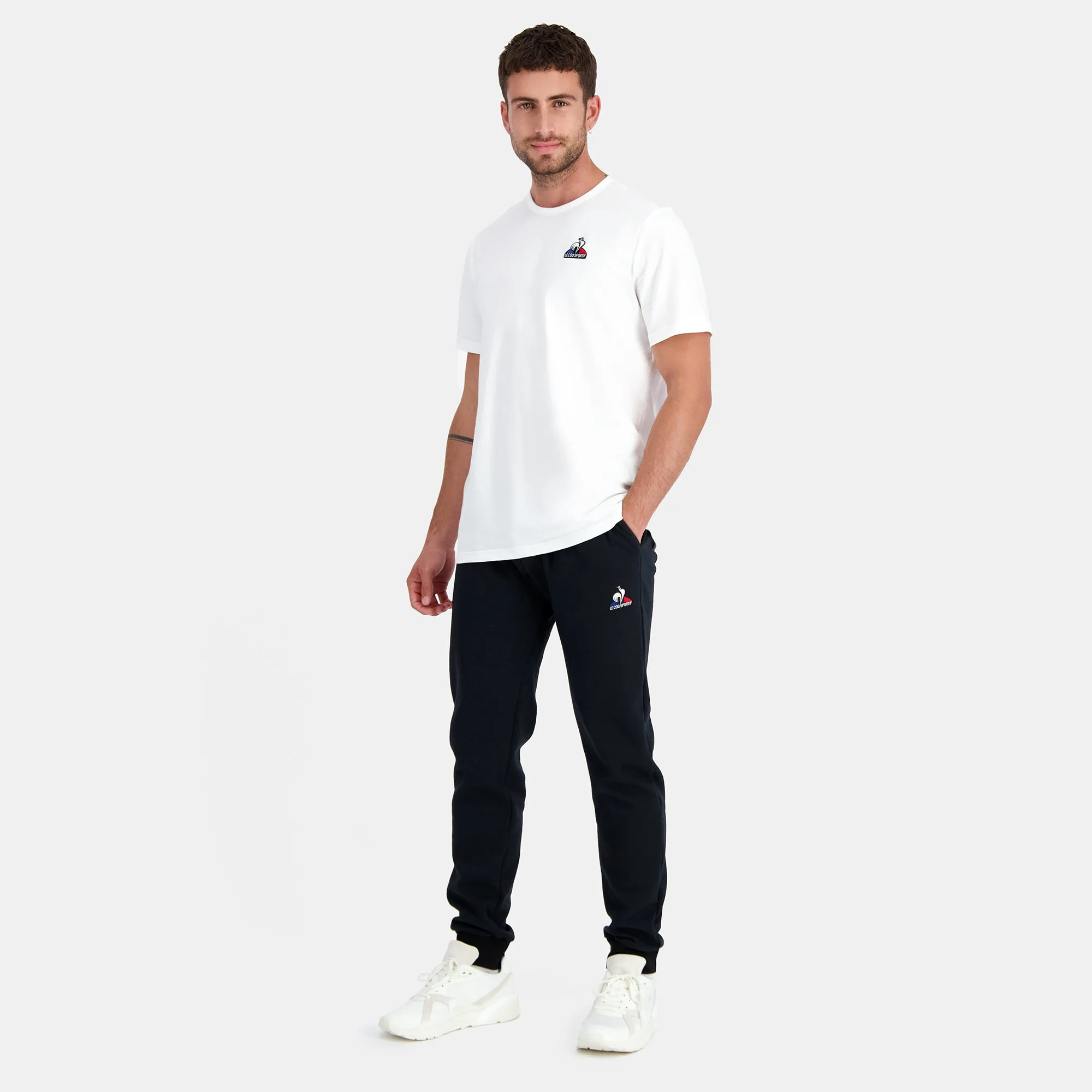 2310499-ESS Pant Slim N°1 M black | Pantalon Slim Homme sold by Le Coq Sportif product image thumbnail 5