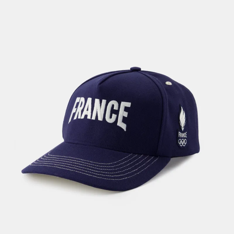 2421475-EFRO 24 Casquette N°2 DOT M insignia blu | Casquette officielle Équipe de France Unisexe sold by Le Coq Sportif