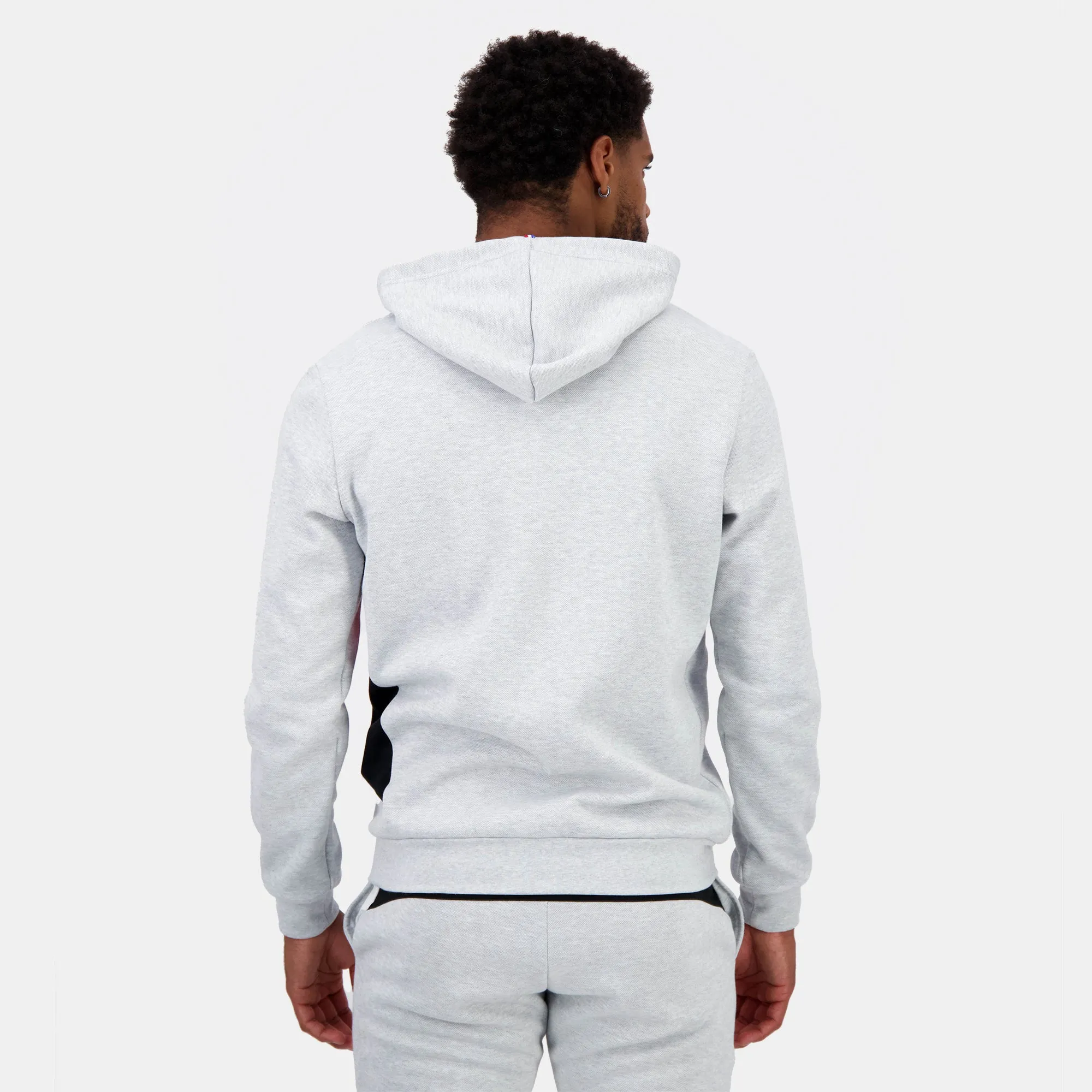2421915-OGC NICE PRESENTATION Hoody N°2 M gris c | Sweat à capuche Unisexe sold by Le Coq Sportif product image thumbnail 4