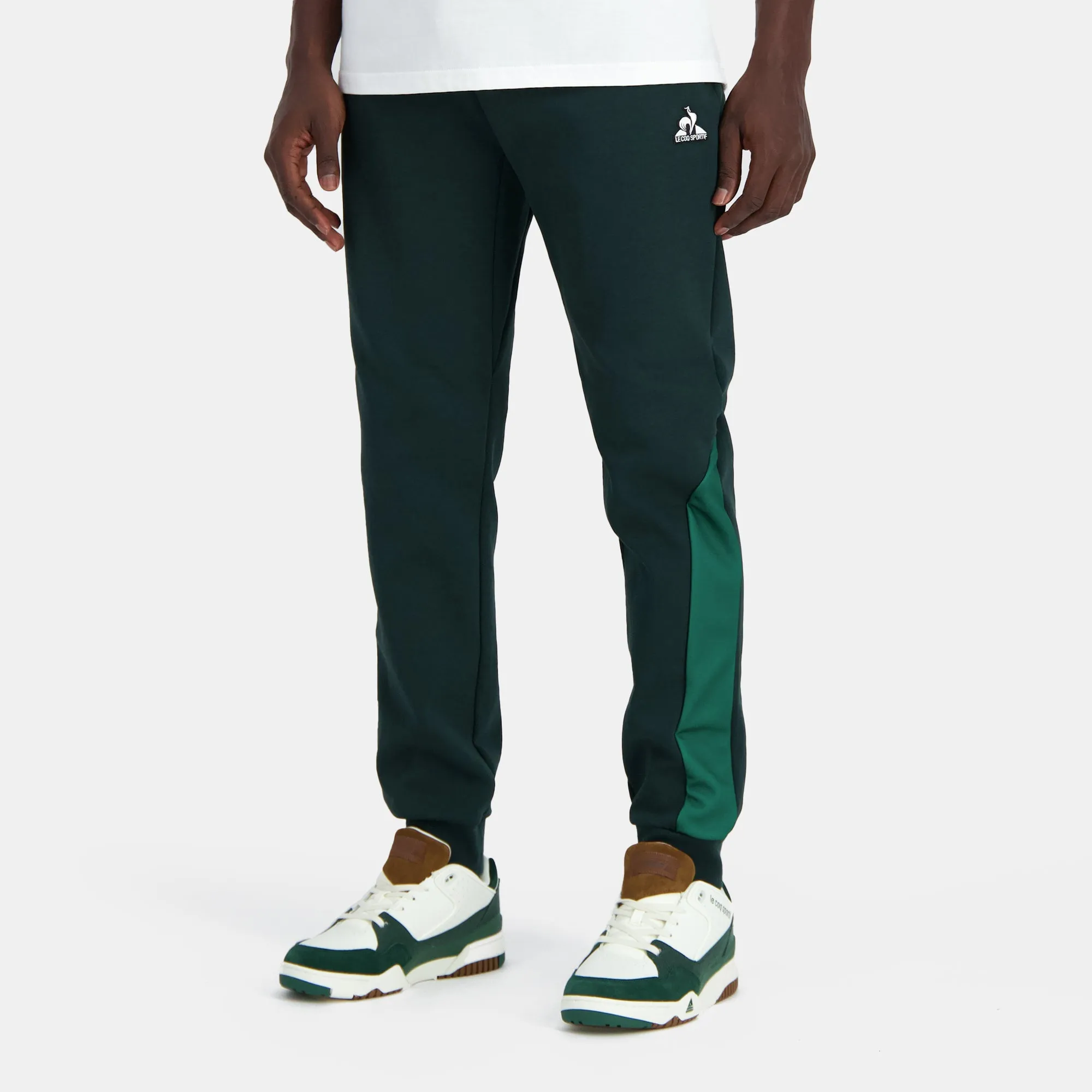 2410200-SAISON 2 Pant Regular N°1 M scarab | Pantalon Unisexe sold by Le Coq Sportif