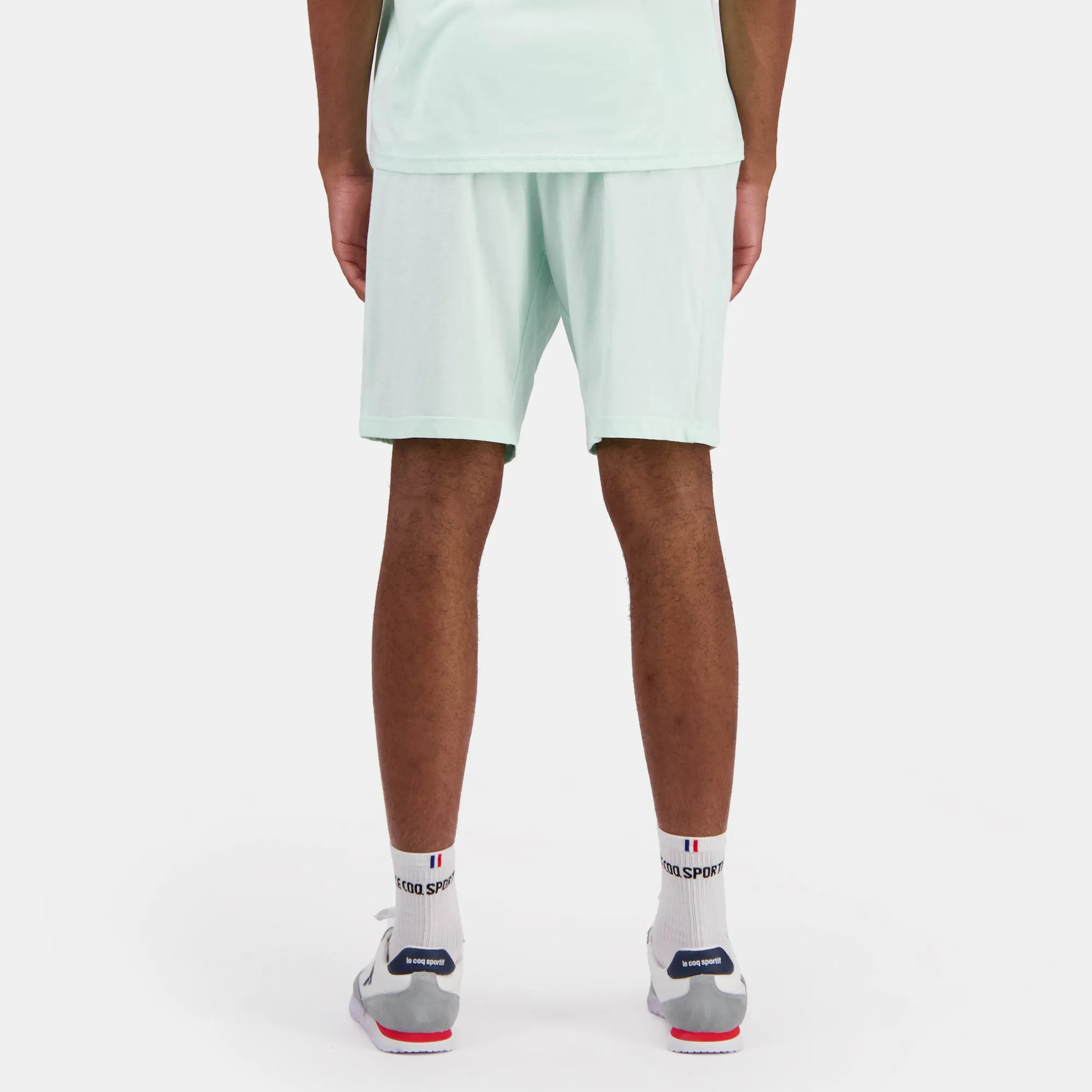 2423176-BAS Short N°1 M honeydew | Short vert pastel Homme sold by Le Coq Sportif product image thumbnail 4