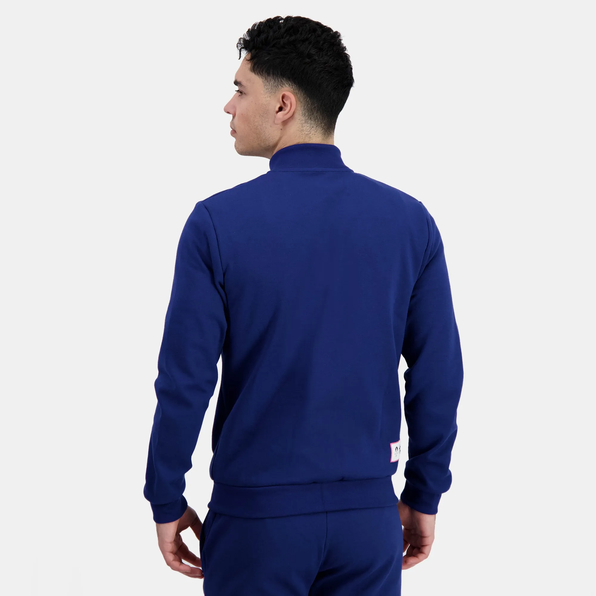 2411054-ESS P24 FZ Sweat N°2 M blue depths | Sweat zippé Homme sold by Le Coq Sportif product image thumbnail 4