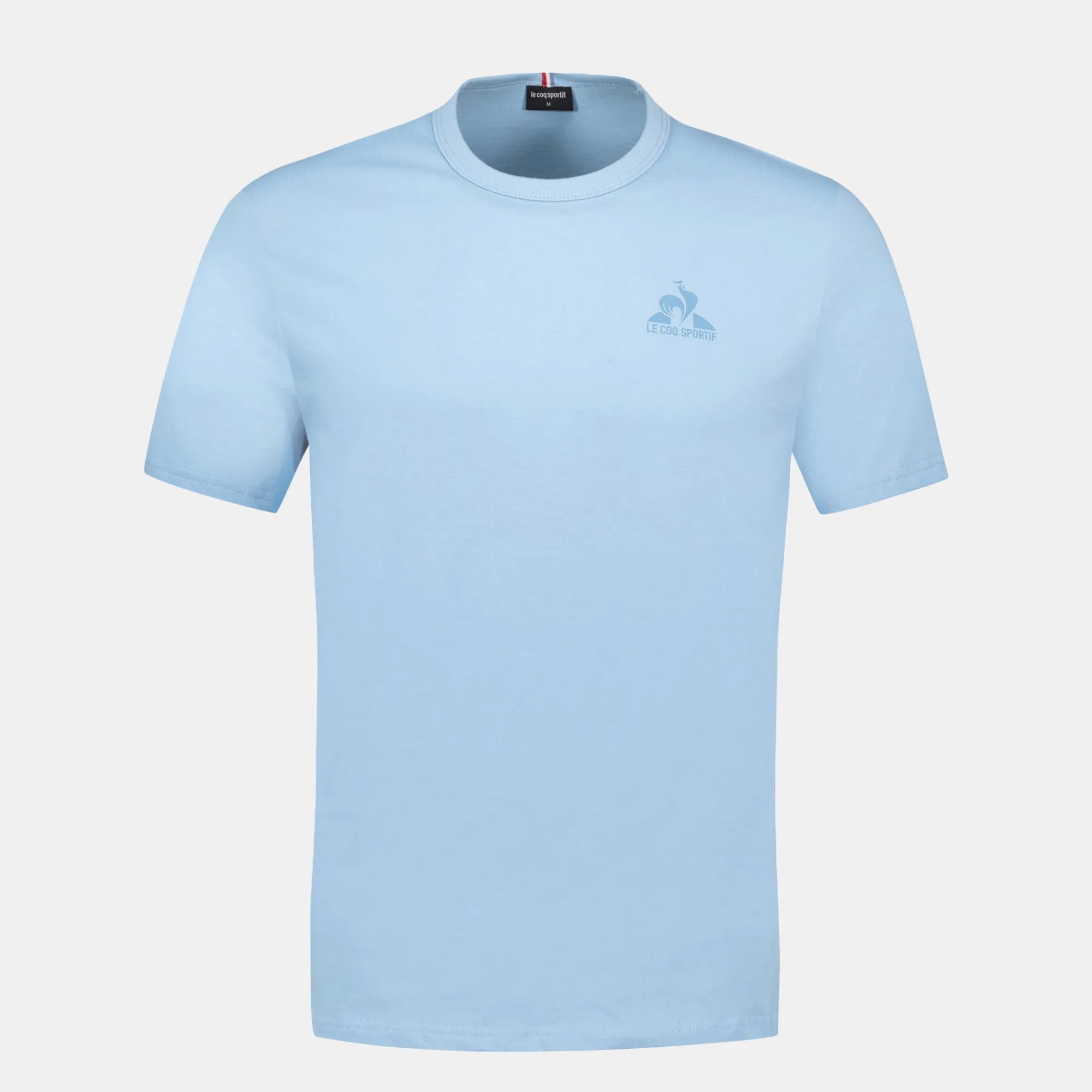 2423173-MONOCHROME Tee SS N°3 M baltic sea | T-shirt bleu ciel Homme sold by Le Coq Sportif product image thumbnail 2