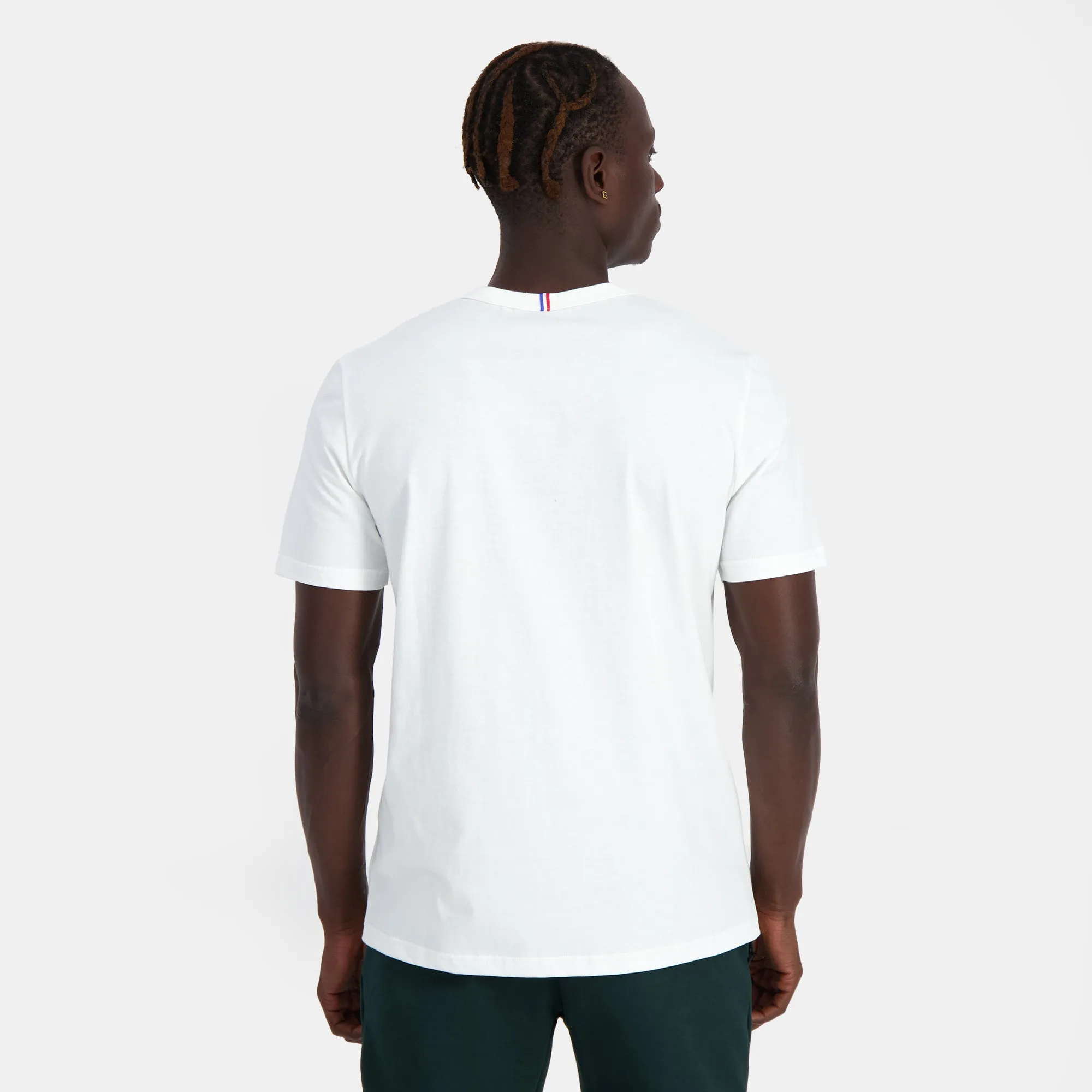 2410193-SAISON 2 Tee SS N°1 M new optical white | T-shirt Unisexe sold by Le Coq Sportif product image thumbnail 4