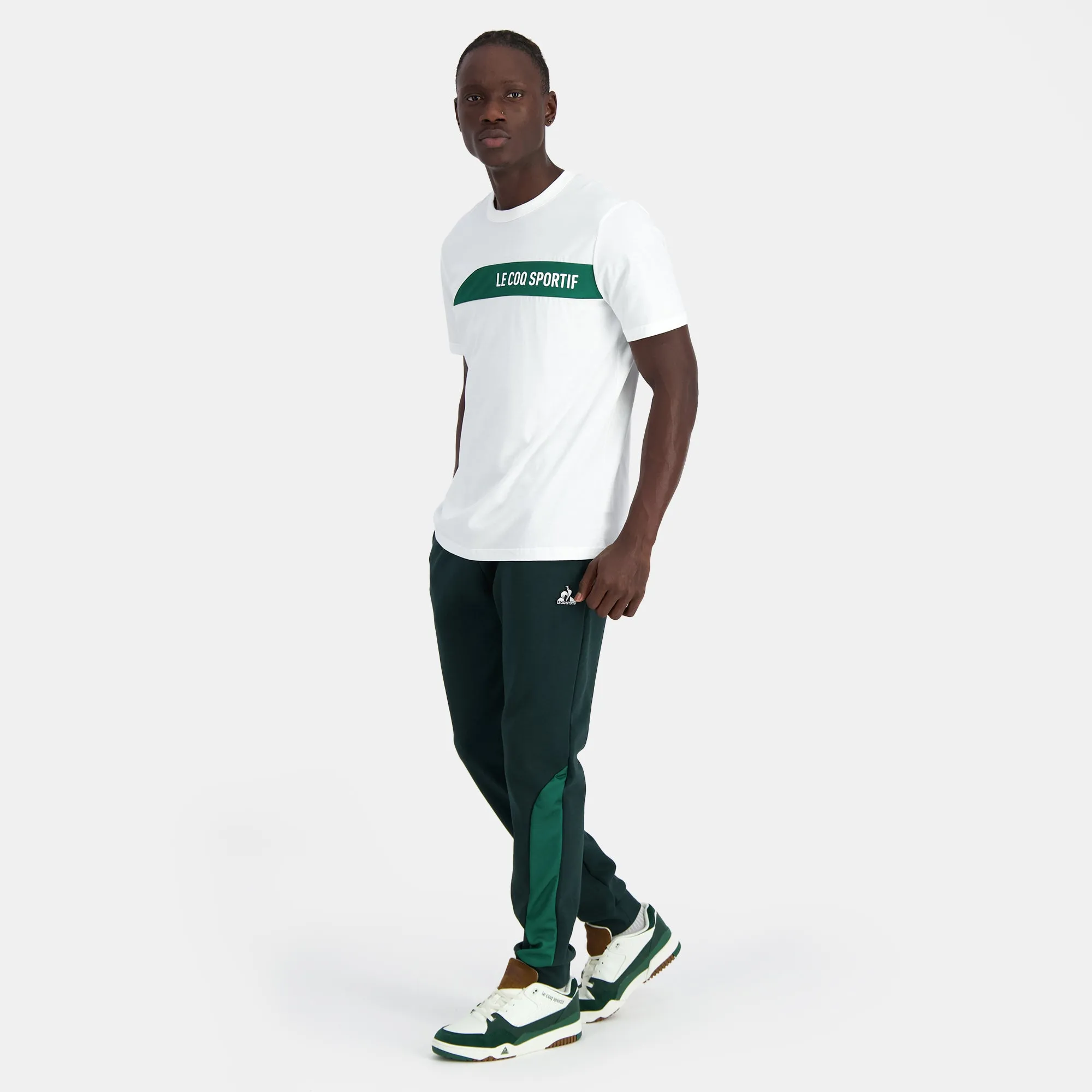 2410193-SAISON 2 Tee SS N°1 M new optical white | T-shirt Unisexe sold by Le Coq Sportif product image thumbnail 5