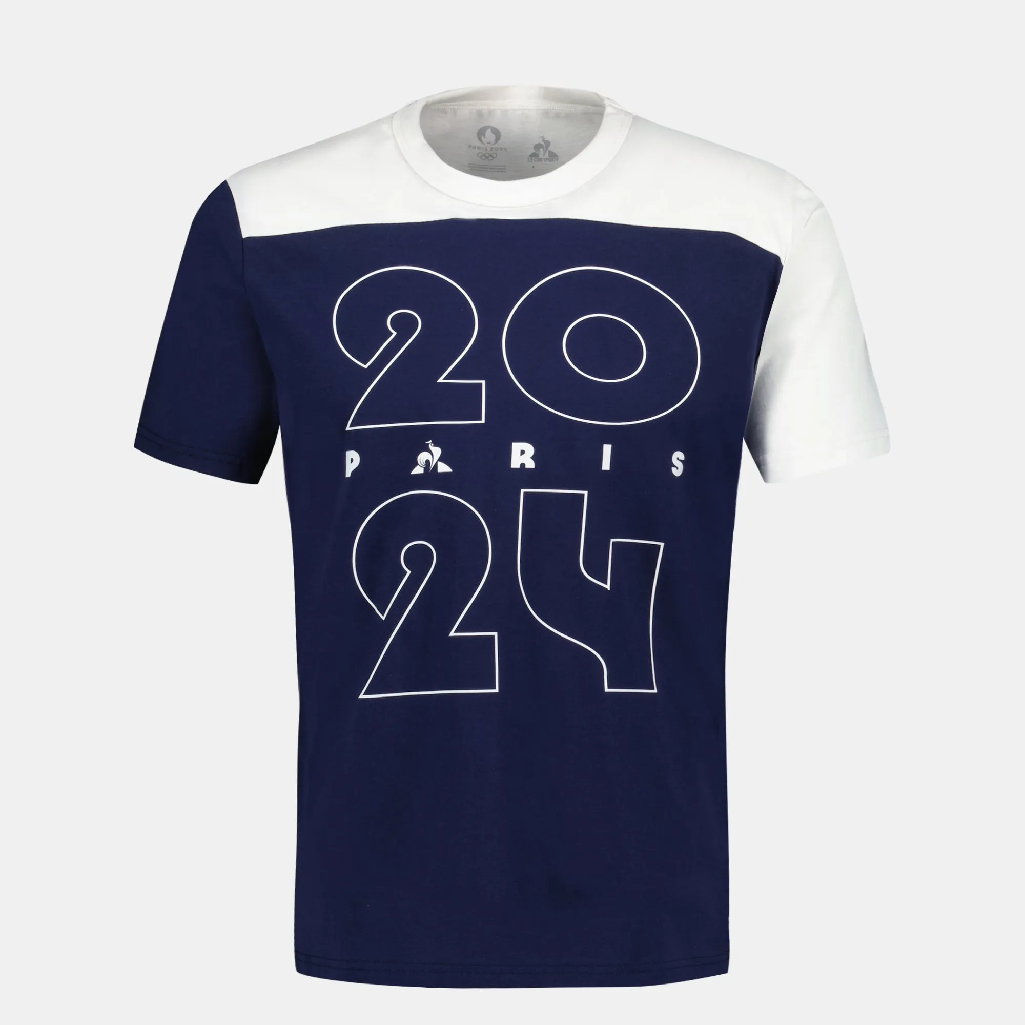 2410567-GRAPHIC P24 Tee SS N°3 M bleu nuit/marsh | T-shirt Homme sold by Le Coq Sportif product image thumbnail 2