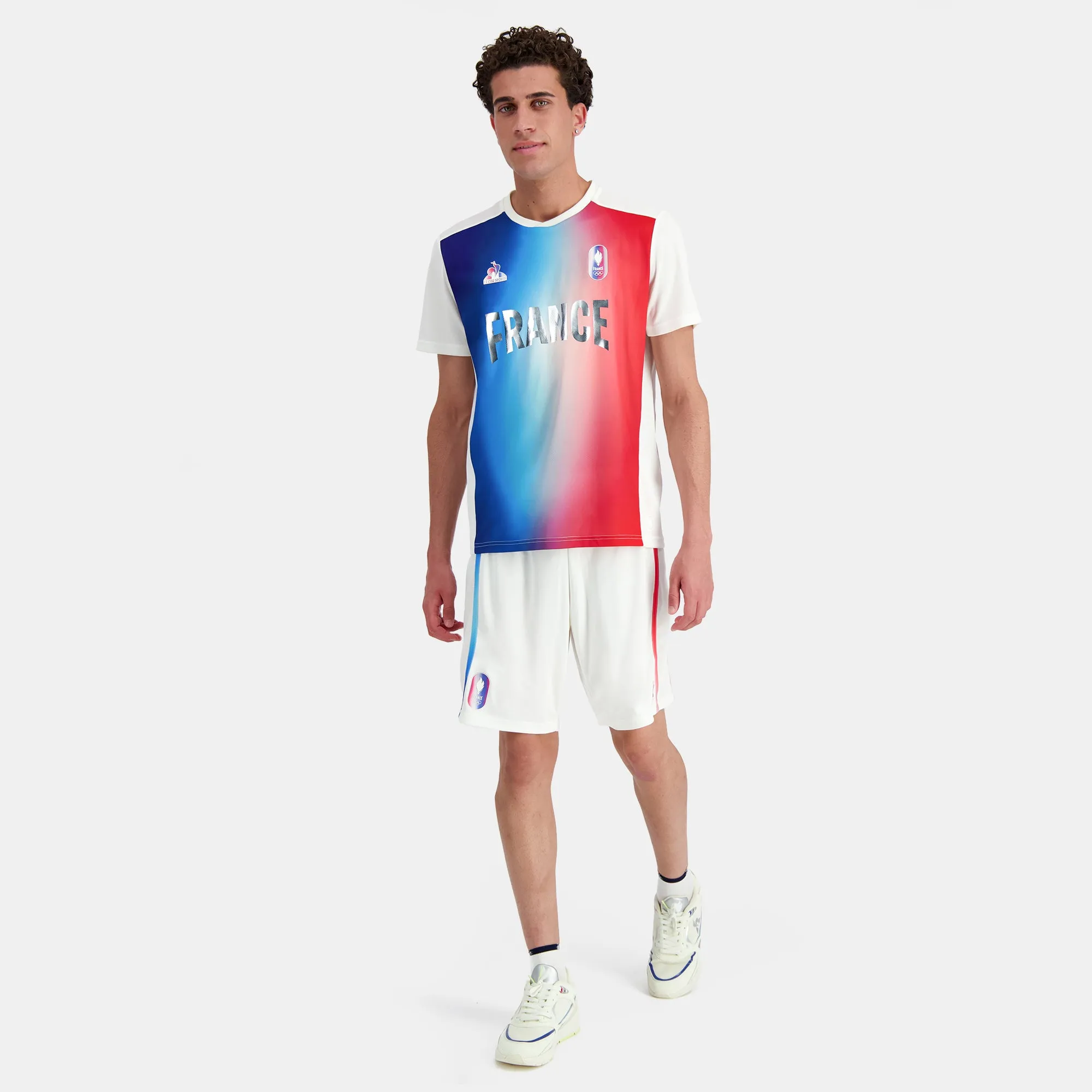 2420535-O PERF COMM Maillot Pro SS M marshmallow | Maillot Équipe de France Homme sold by Le Coq Sportif product image thumbnail 5