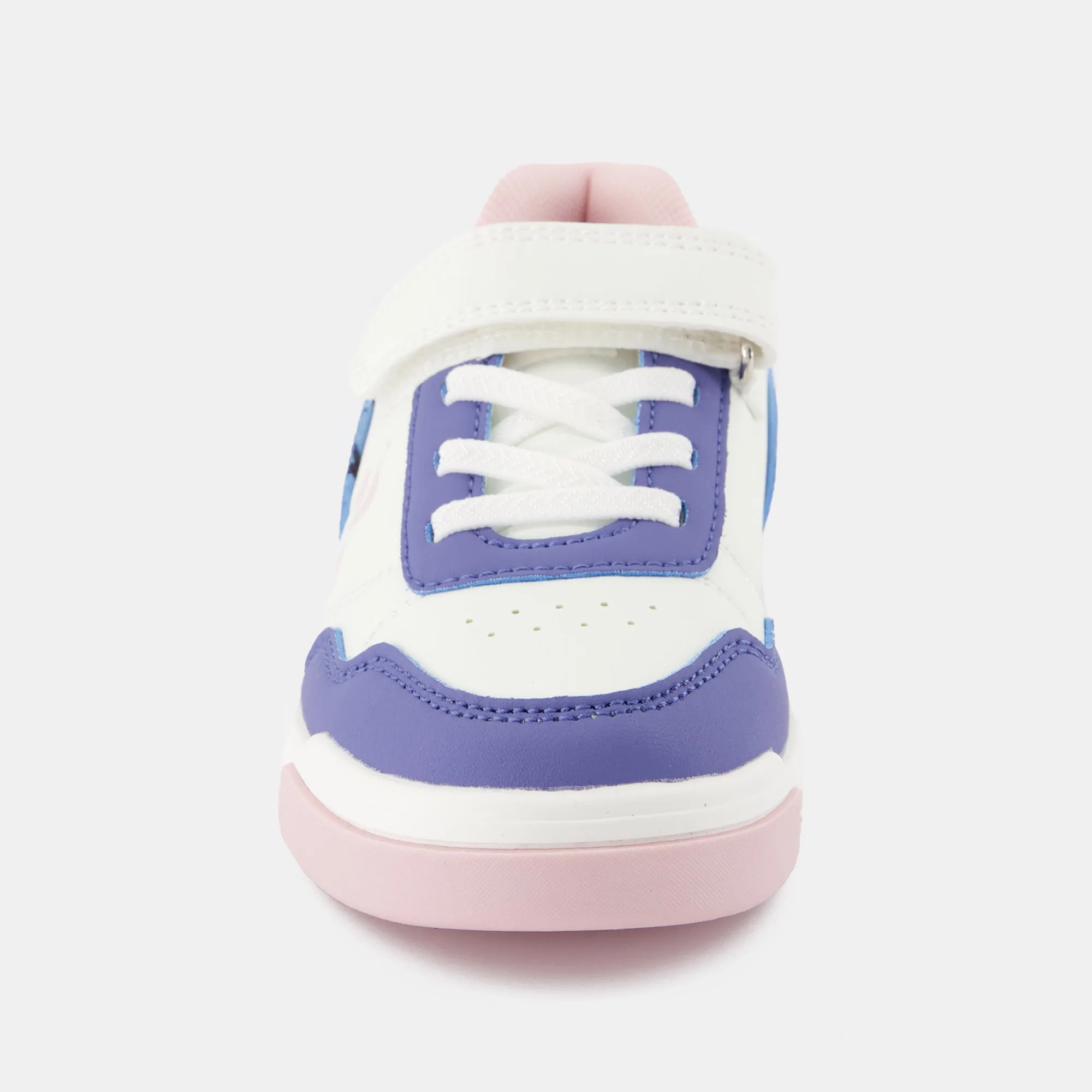 2422707-LCS COURT BREAKER GIRL PS optical white/ | Chaussures à scratch roses COURT BREAKER enfant sold by Le Coq Sportif product image thumbnail 4