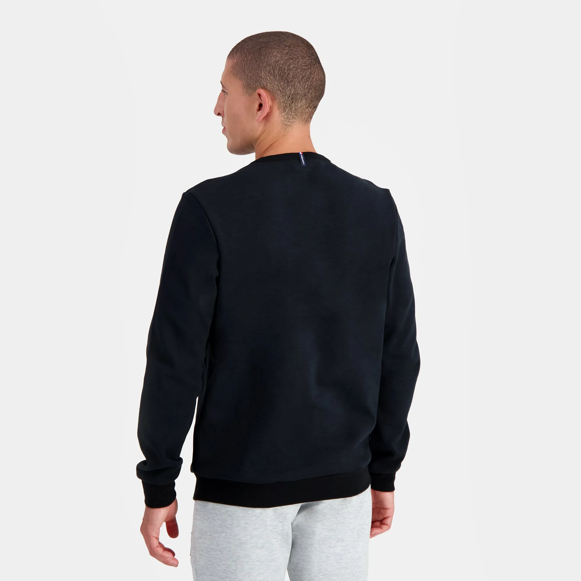 2310557-ESS Crew Sweat N°4 M black | Sweat col rond Homme sold by Le Coq Sportif product image thumbnail 4