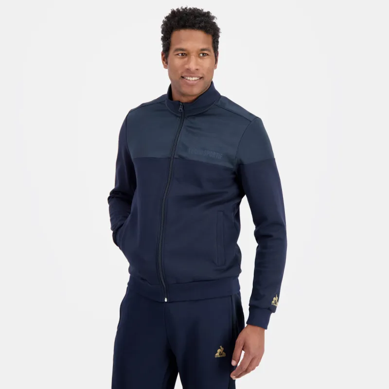 2410479-NOEL LF FZ Sweat N°1 M sky captain | Sweat zippé Homme made by Le Coq Sportif