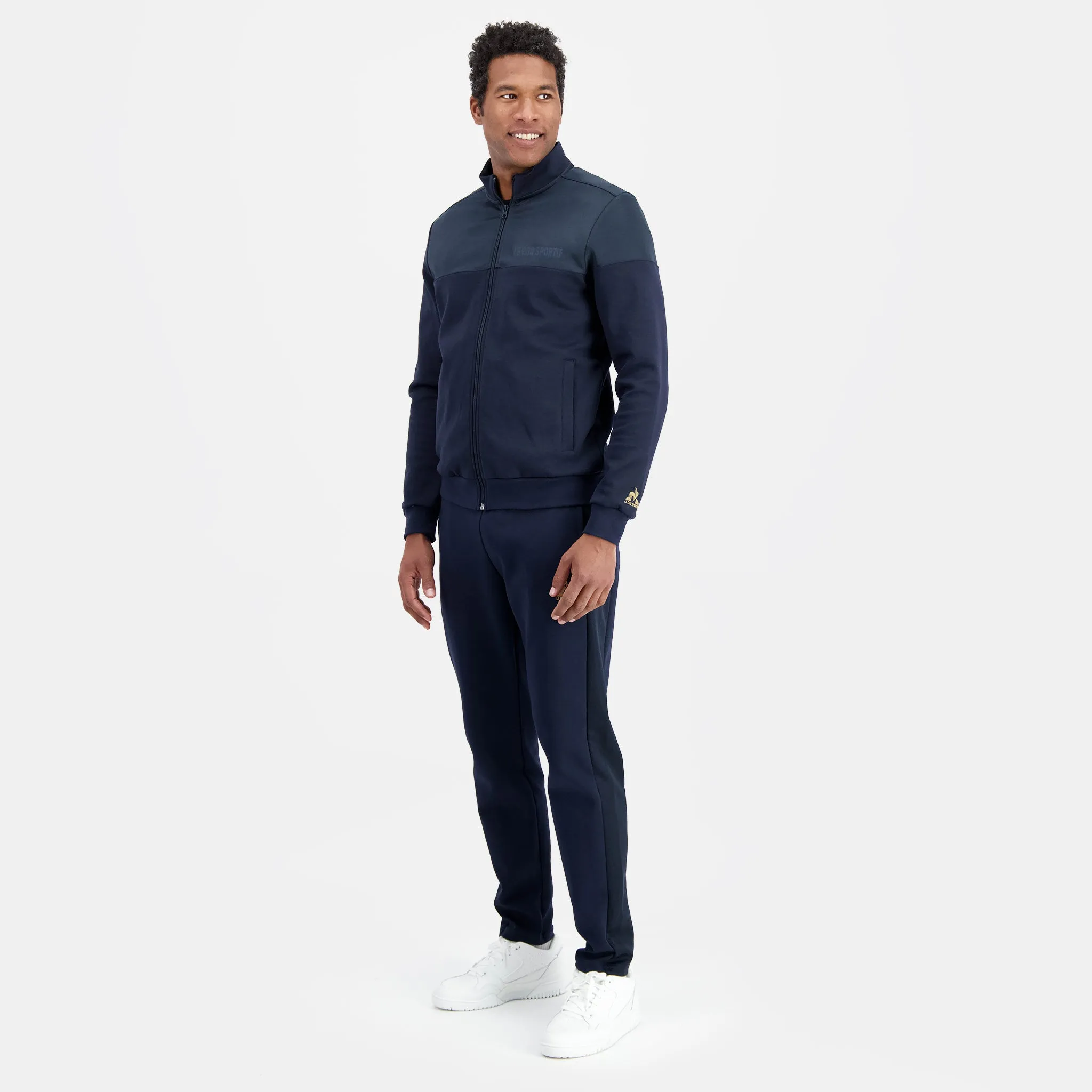 2410479-NOEL LF FZ Sweat N°1 M sky captain | Sweat zippé Homme sold by Le Coq Sportif product image thumbnail 3