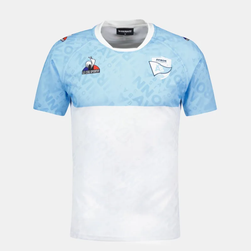 2320299-AB PRO Maillot SS M fly blue/new optical | T-shirt Unisexe sold by Le Coq Sportif