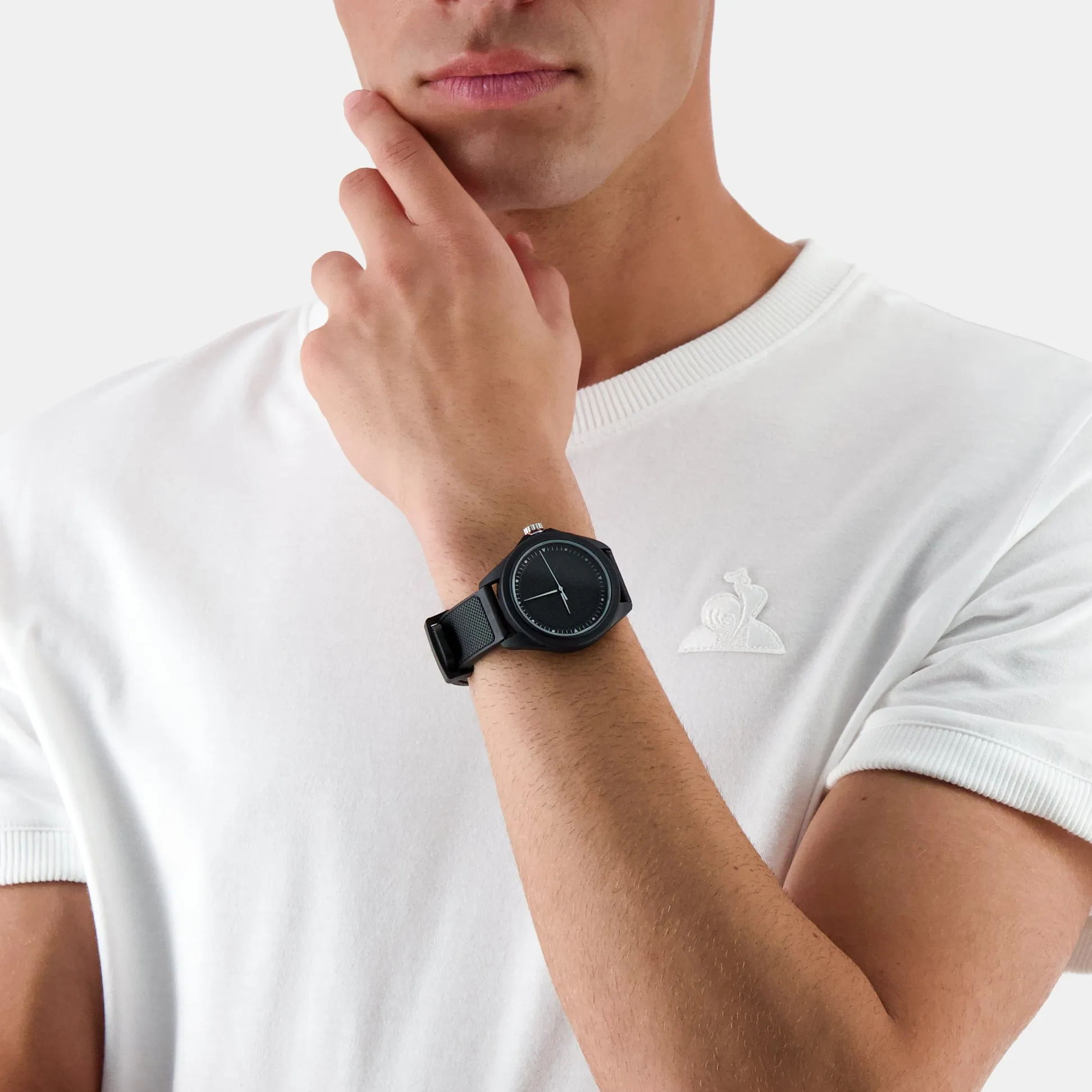 2411145-MONOCHROME Montre N°1 M noir | Accessoire Homme sold by Le Coq Sportif