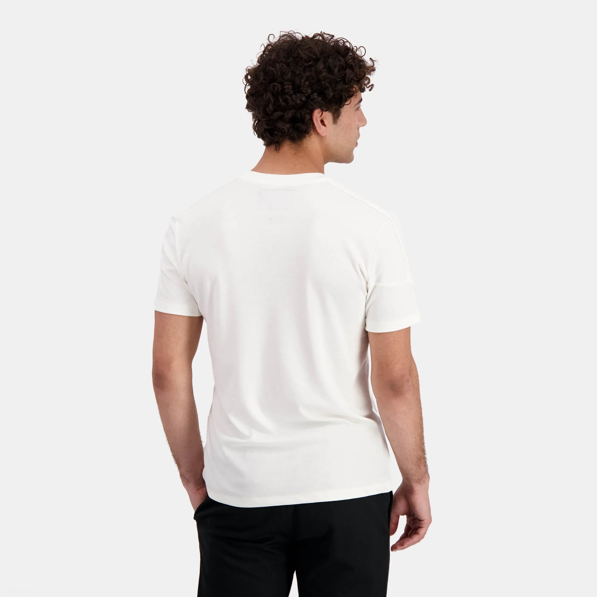 2423019-COQ D'OR Tee SS N°2 M marshmallow | T-shirt Homme sold by Le Coq Sportif product image thumbnail 4