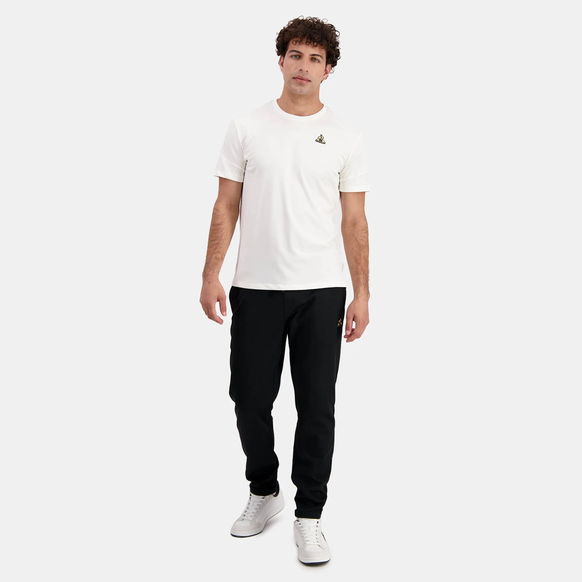 2423019-COQ D'OR Tee SS N°2 M marshmallow | T-shirt Homme sold by Le Coq Sportif product image thumbnail 5
