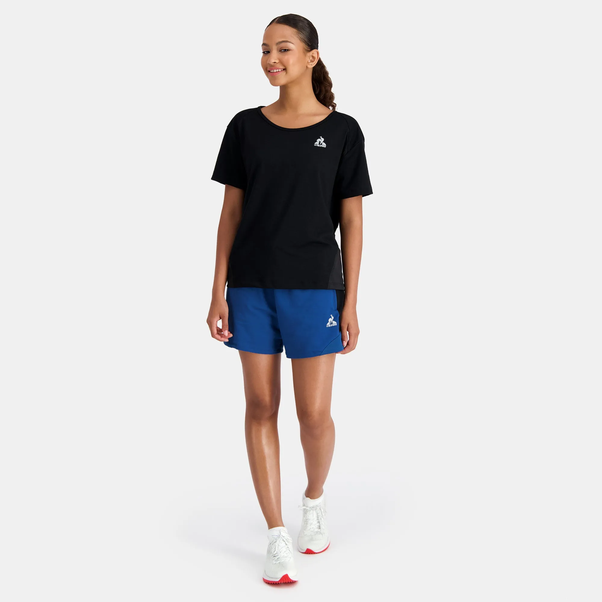 2310658-TRAINING LF Tee SS N°4 W black | T-shirt Femme sold by Le Coq Sportif product image thumbnail 5
