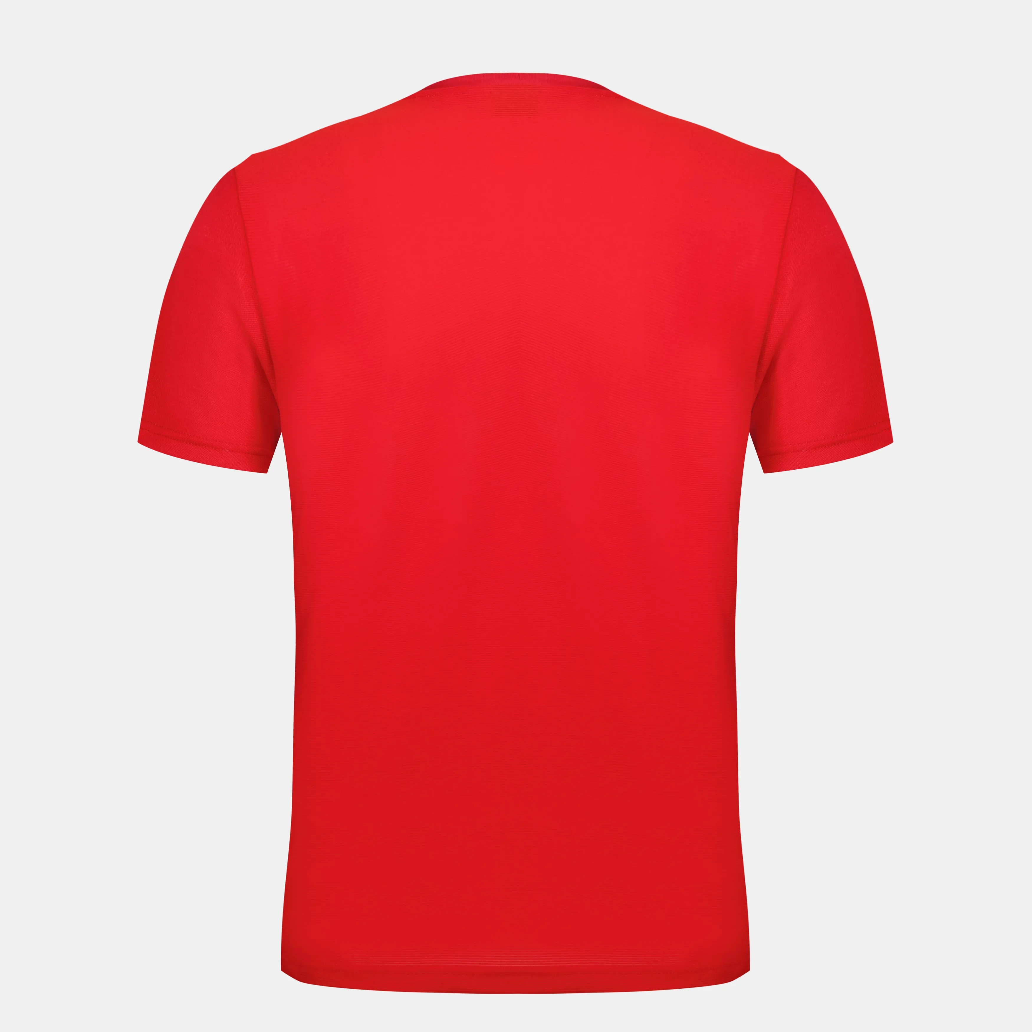 2320136-TENNIS Tee SS N°4 M pur rouge | T-shirt Homme sold by Le Coq Sportif product image thumbnail 3
