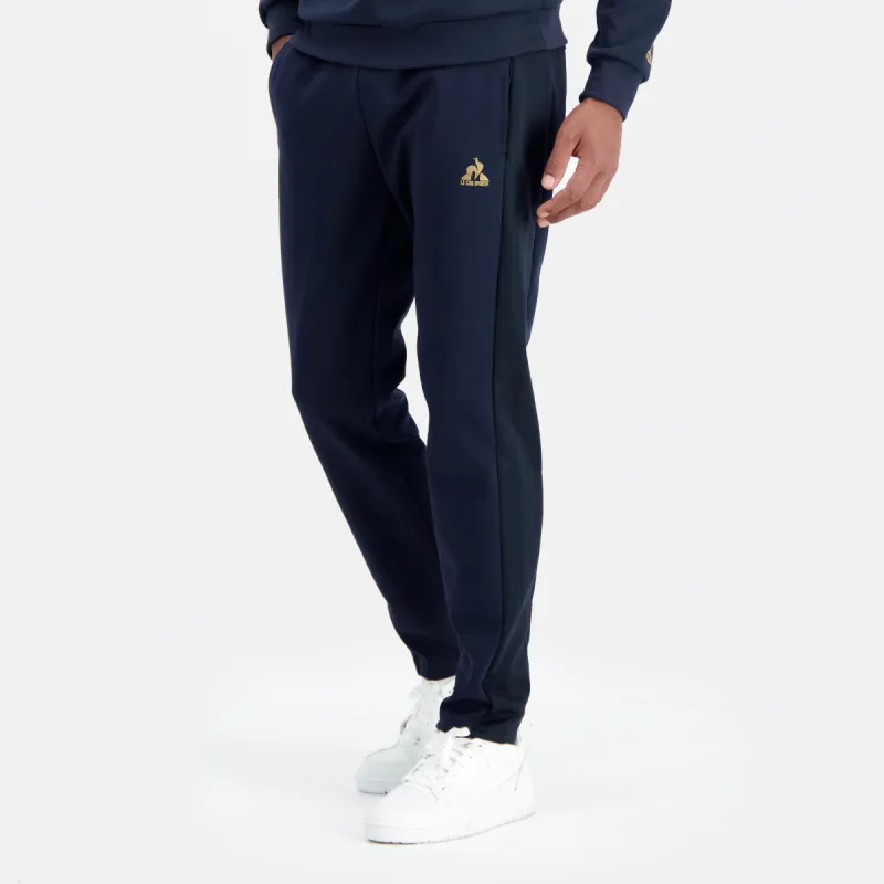 2410986-NOEL LF Pant Carotte N°1 M sky captain | Pantalon coupe carotte Homme sold by Le Coq Sportif