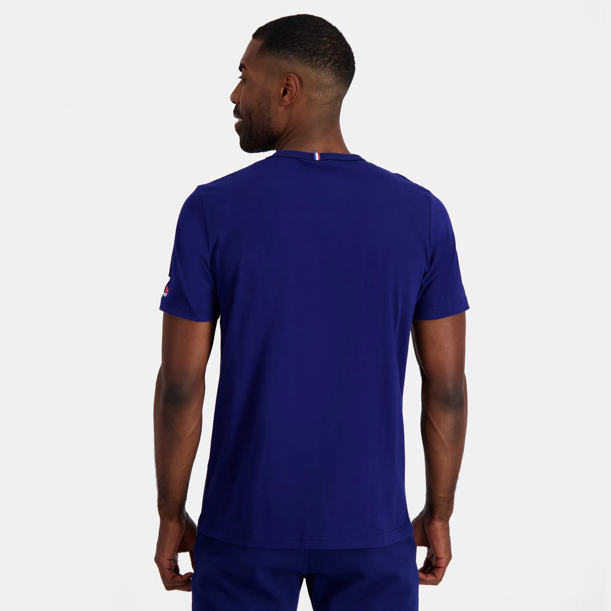 2320104-FFR FANWEAR Tee SS N°1 M bleu FR intense | T-shirt Homme Logo arche sold by Le Coq Sportif product image thumbnail 4