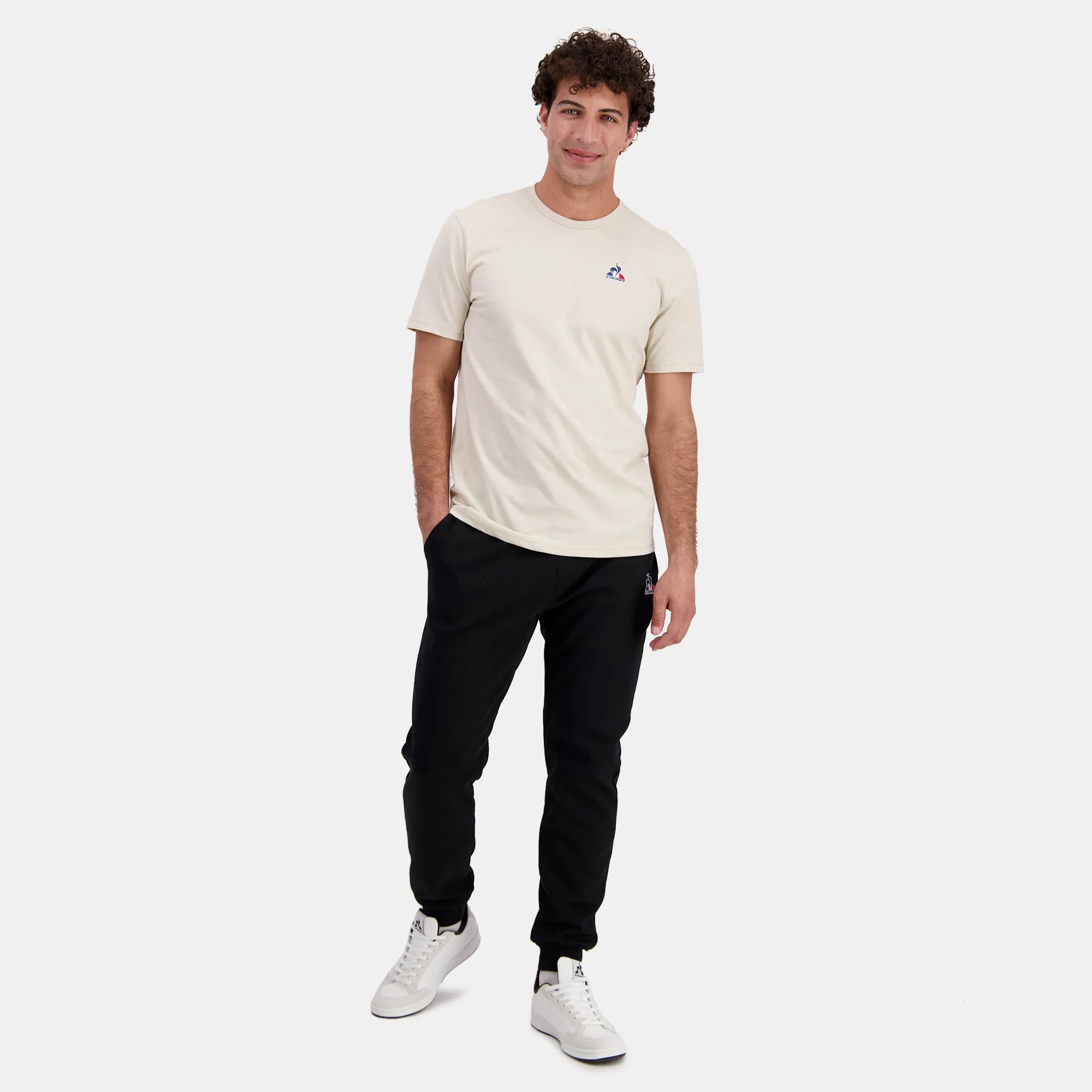 Pantalon Essentiel double face avec badge logo brodé sold by Le Coq Sportif product image thumbnail 3