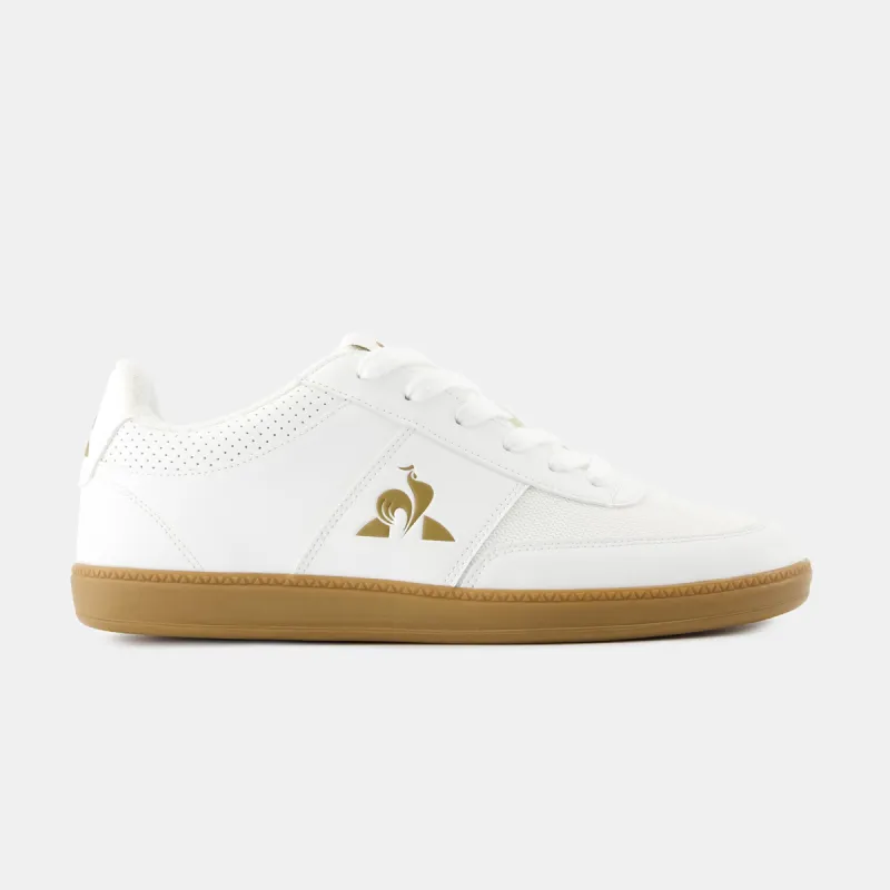 2422844-LCS DERBY_1 optical white/gum | Chaussures LCS DERBY_1 Unisexe sold by Le Coq Sportif