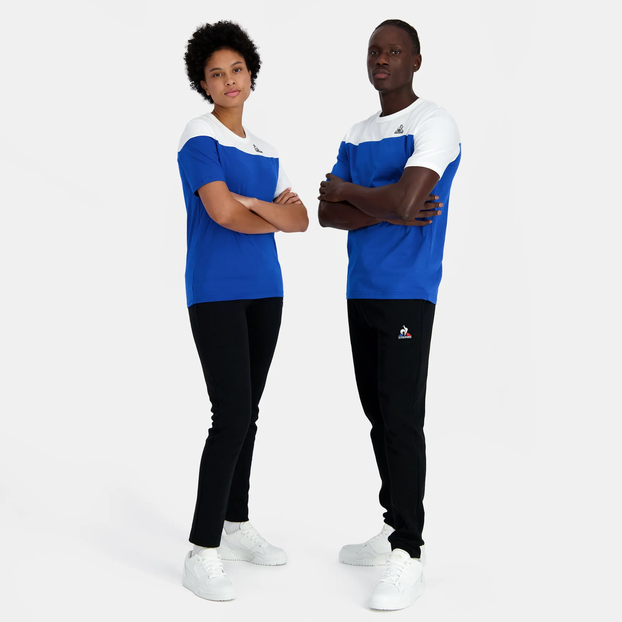 2410643-BAT Tee SS N°3 M lapis blue/new optical | T-shirt Unisexe sold by Le Coq Sportif product image thumbnail 2