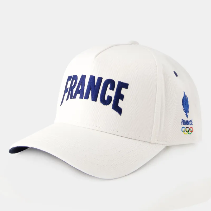 2410371-EFRO 24 Casquette N°1 M marshmallow | Casquette Équipe de France Unisexe sold by Le Coq Sportif