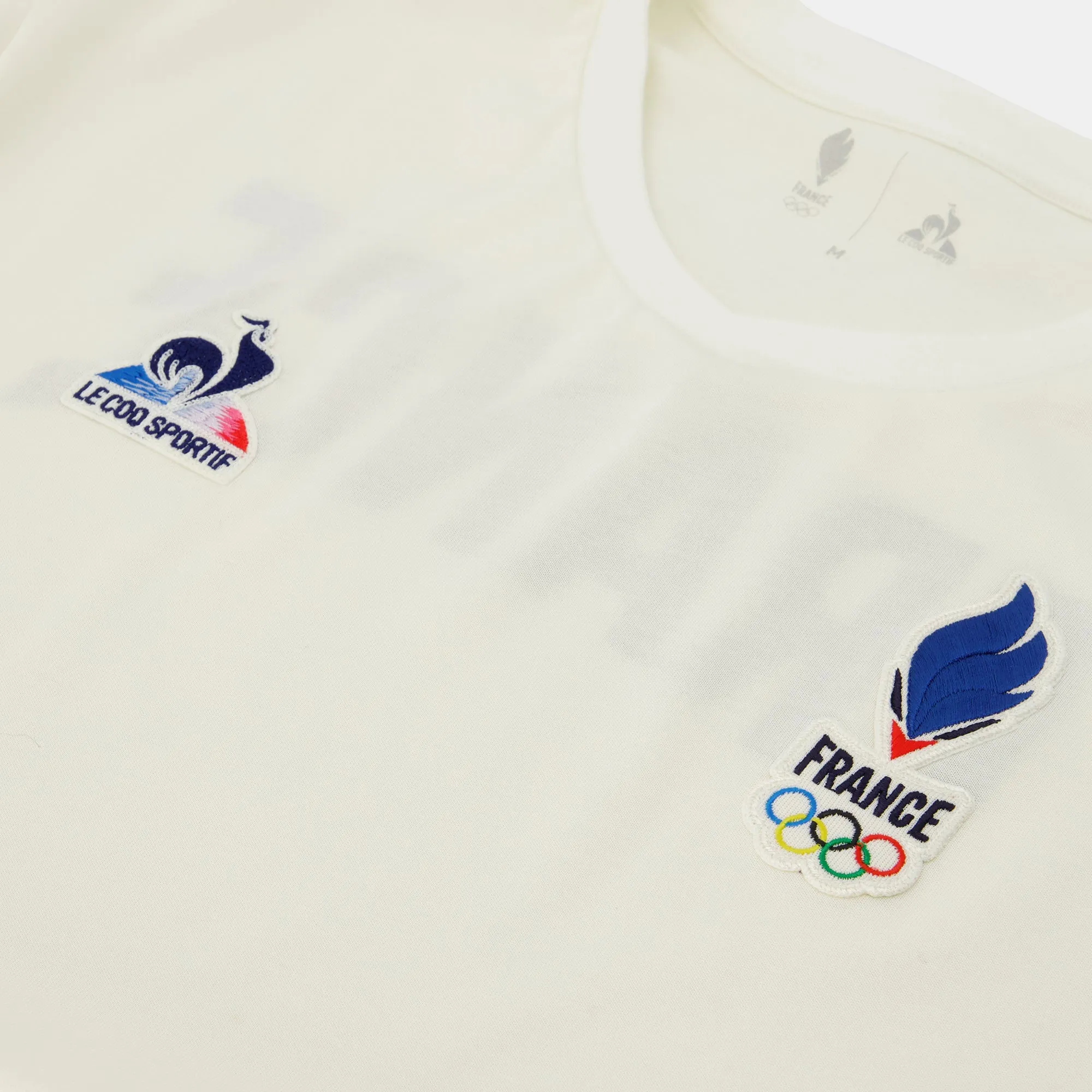 2421016-EFRO 24 Tee SS DOT M écru | T-shirt Homme sold by Le Coq Sportif product image thumbnail 4