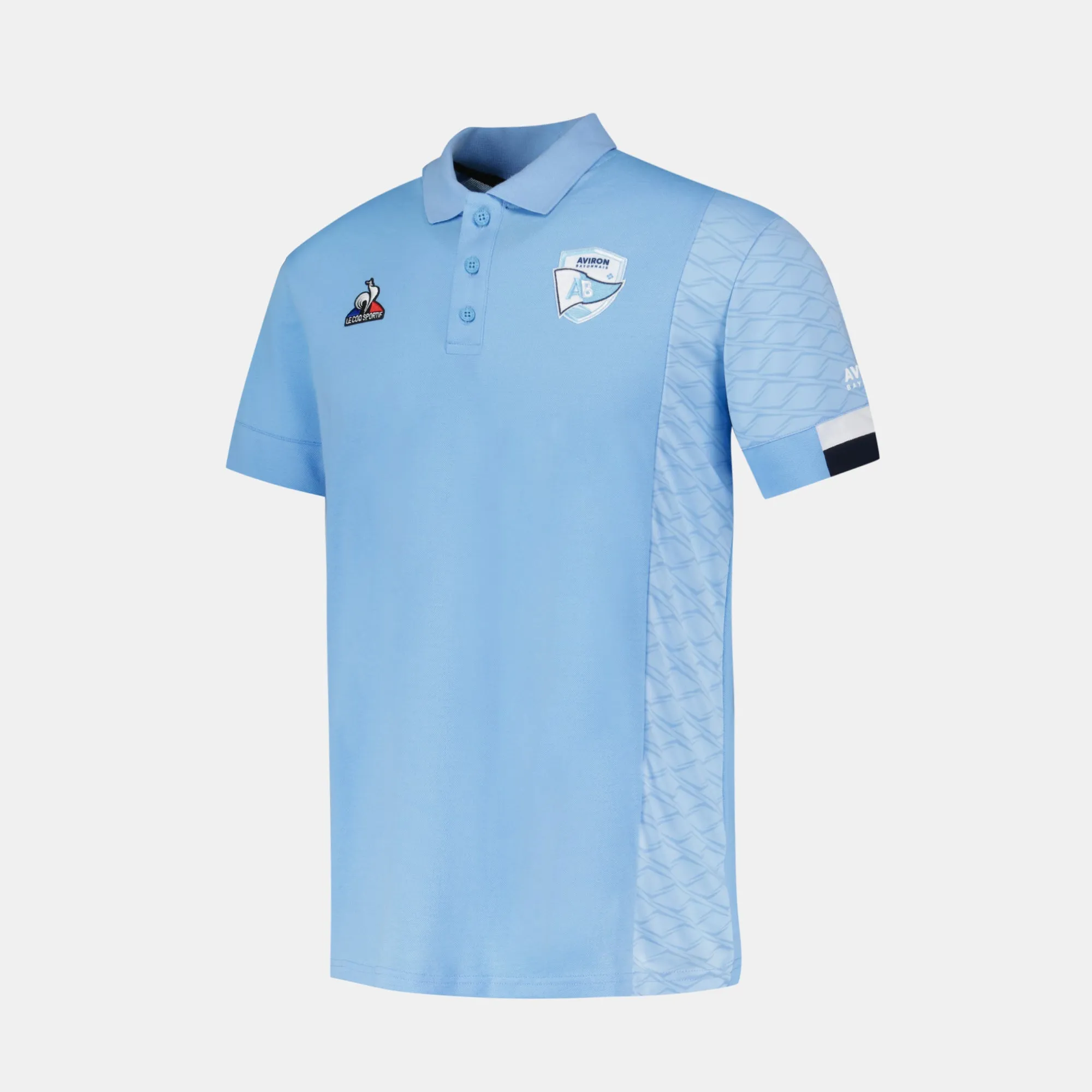 2320327-AB PRESENTATION Polo SS M fly blue | Polo Unisexe sold by Le Coq Sportif product image thumbnail 3