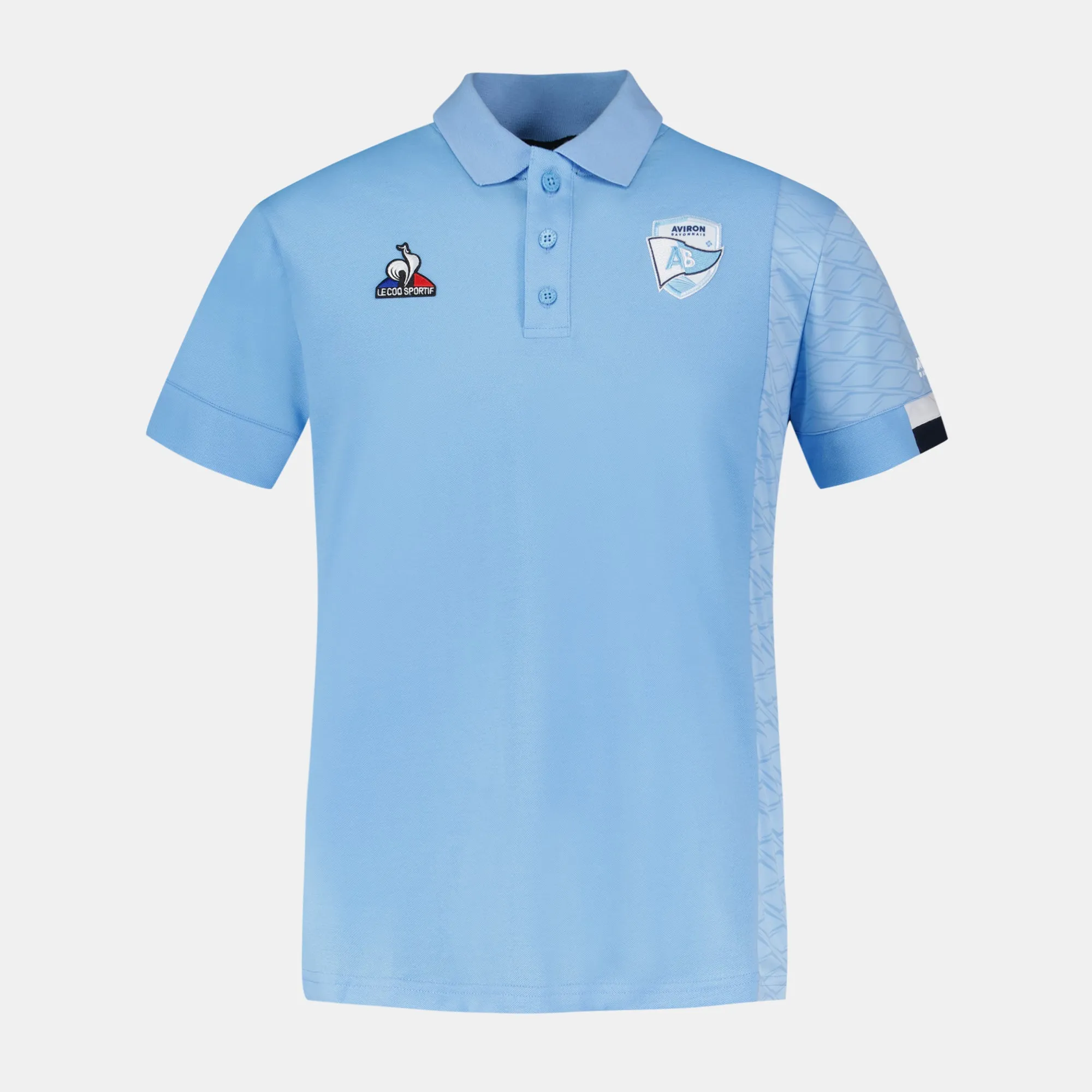 2320327-AB PRESENTATION Polo SS M fly blue | Polo Unisexe sold by Le Coq Sportif