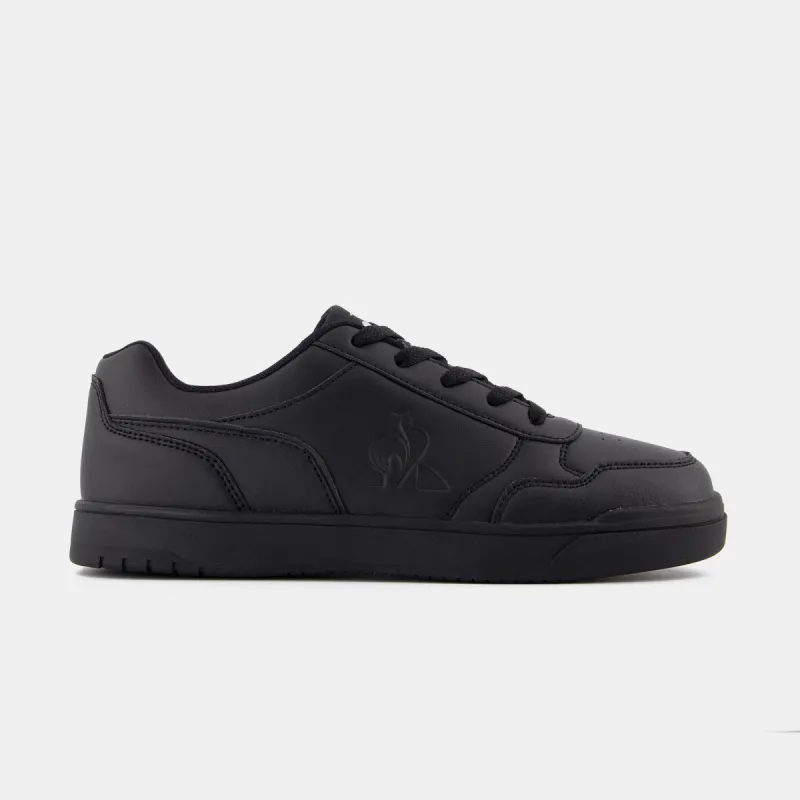 2422813-LCS COURT BREAKER GS triple black | Chaussures noires COURT BREAKER ado sold by Le Coq Sportif