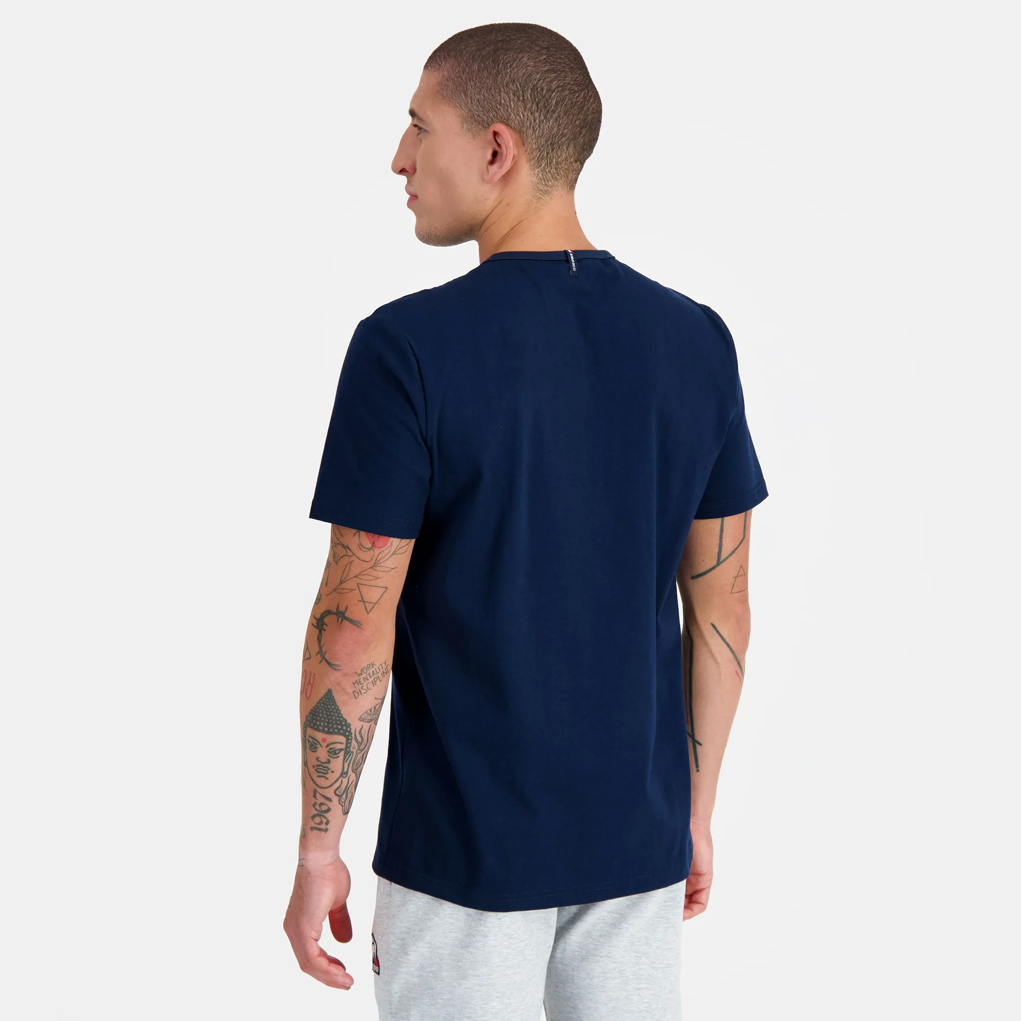 2310545-ESS Tee SS N°4 M dress blues | T-shirt Homme sold by Le Coq Sportif product image thumbnail 4